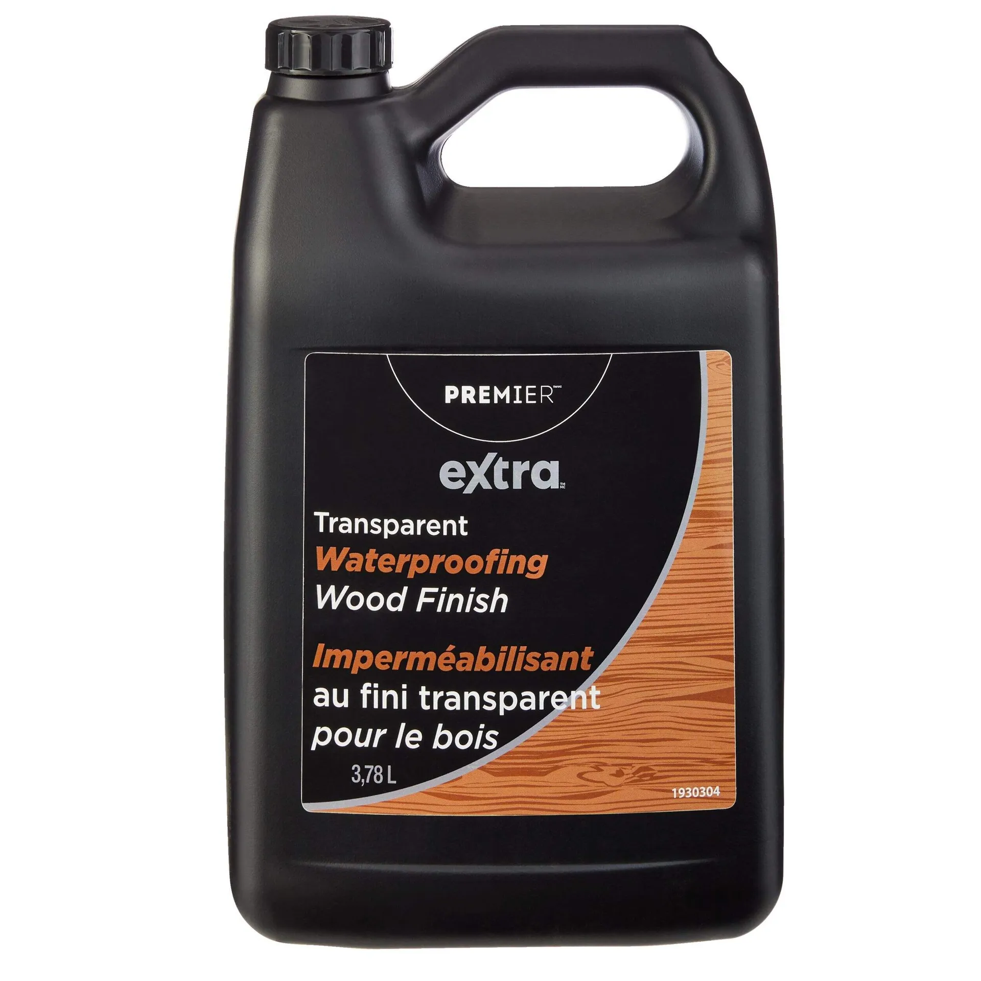 Fini pour bois imperméabilisant Premier Extra, résistant aux intempéries, transparent, 3,78 L/1 gallon