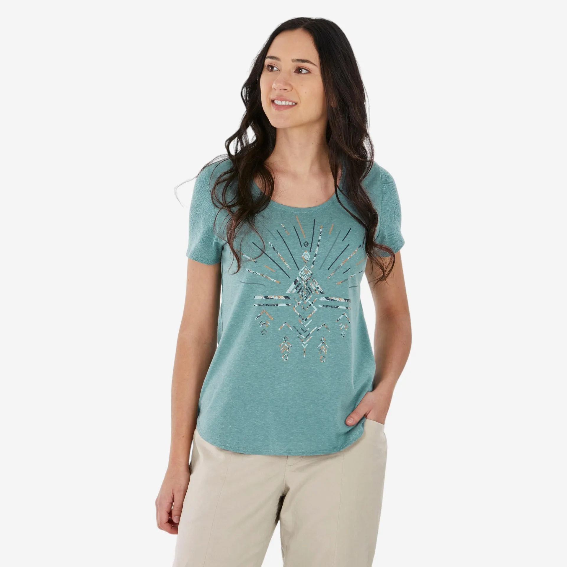 T-shirt de randonnée femme – NH 500