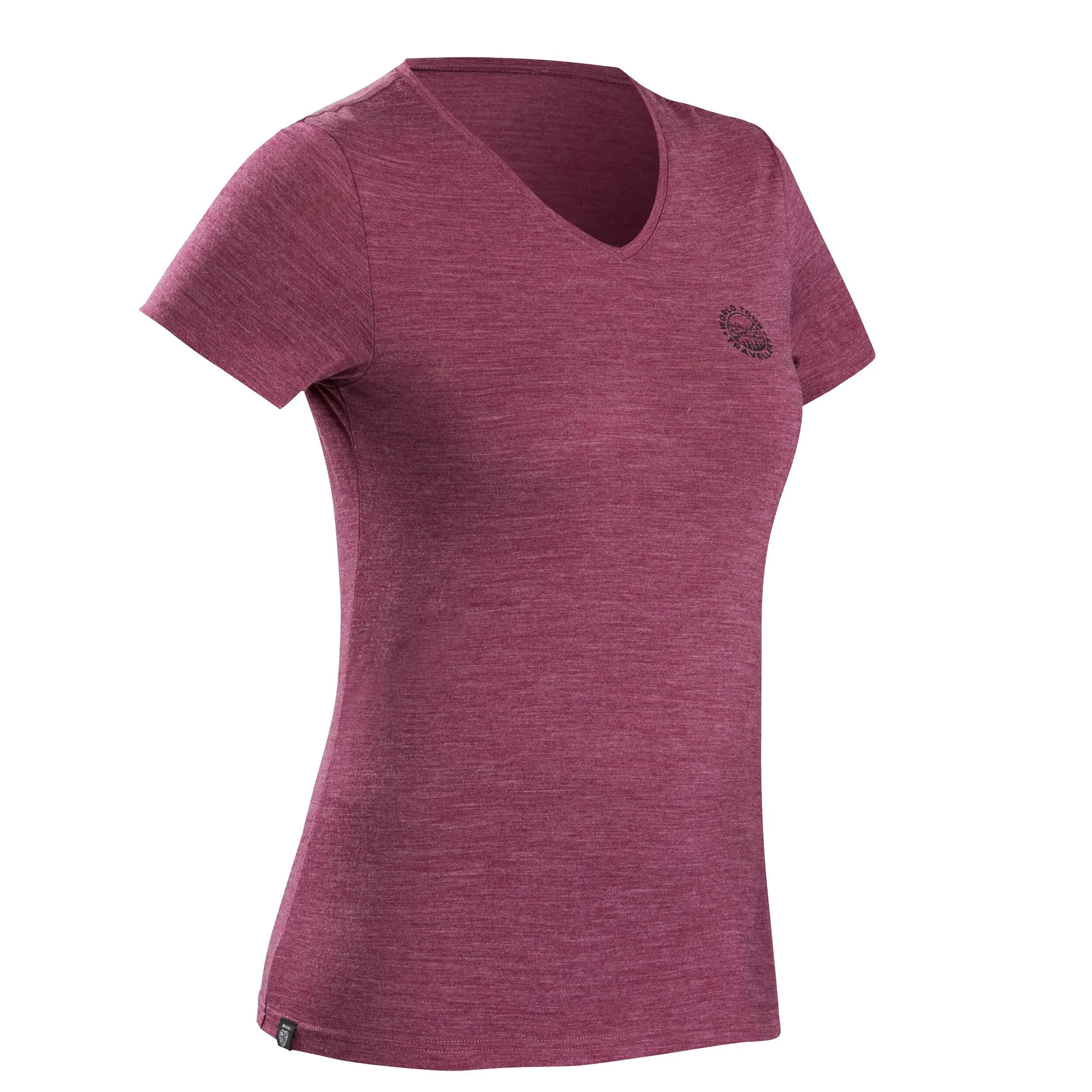 T-shirt en laine mérinos femme – Travel 500