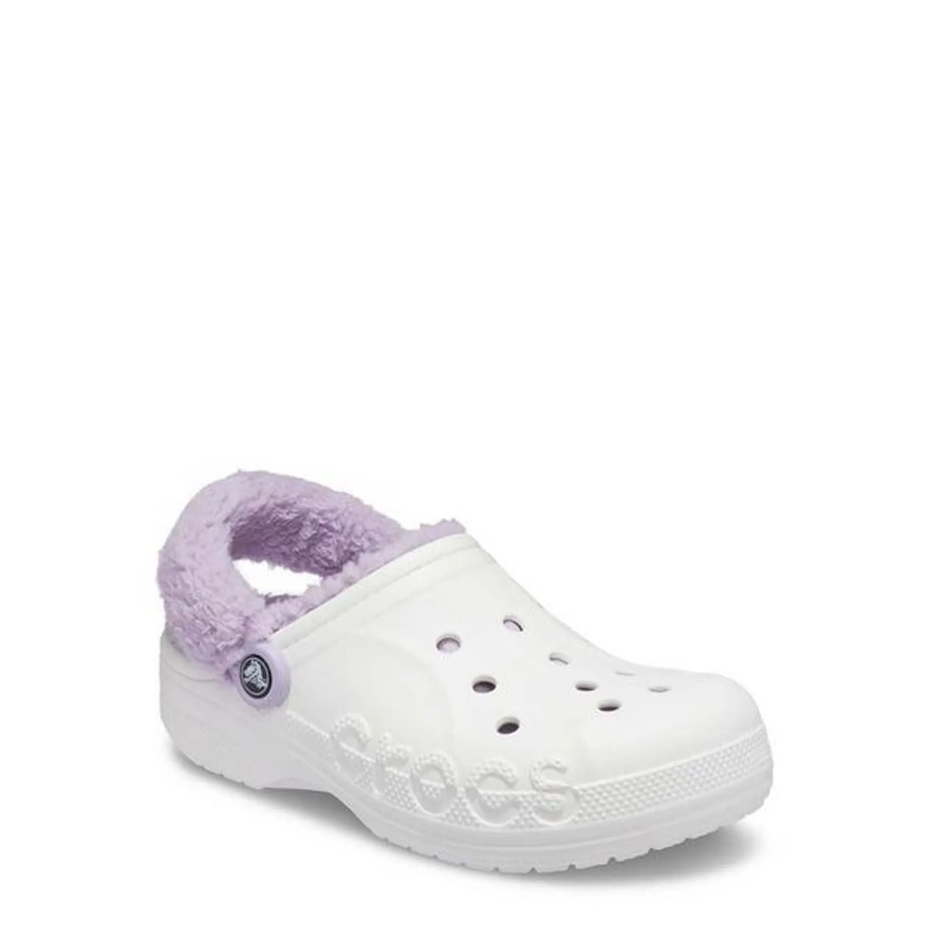 Crocs Unisex Baya Lined Fuzz Strap Clogs