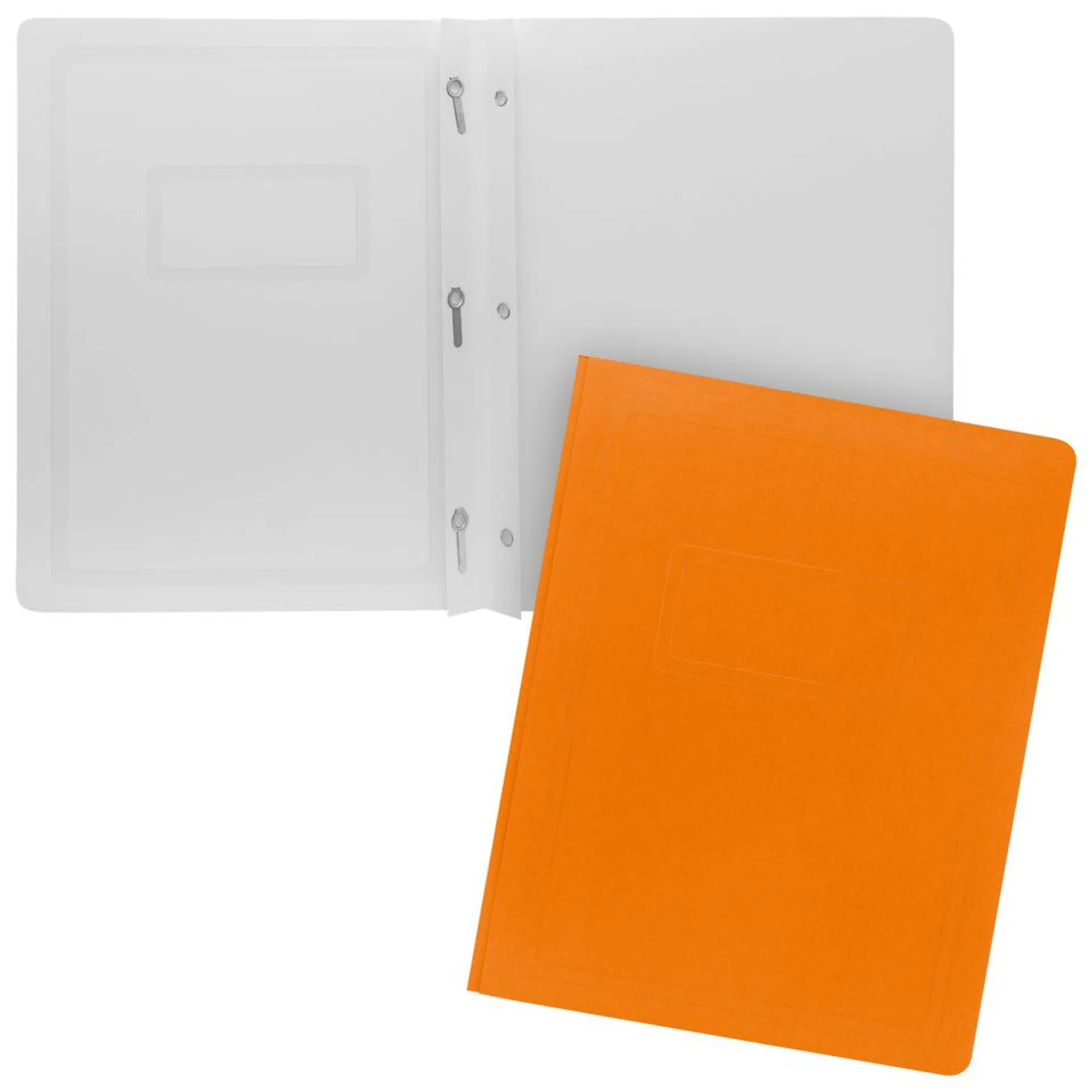 Staples - Couverture de rapport - format lettre - orange