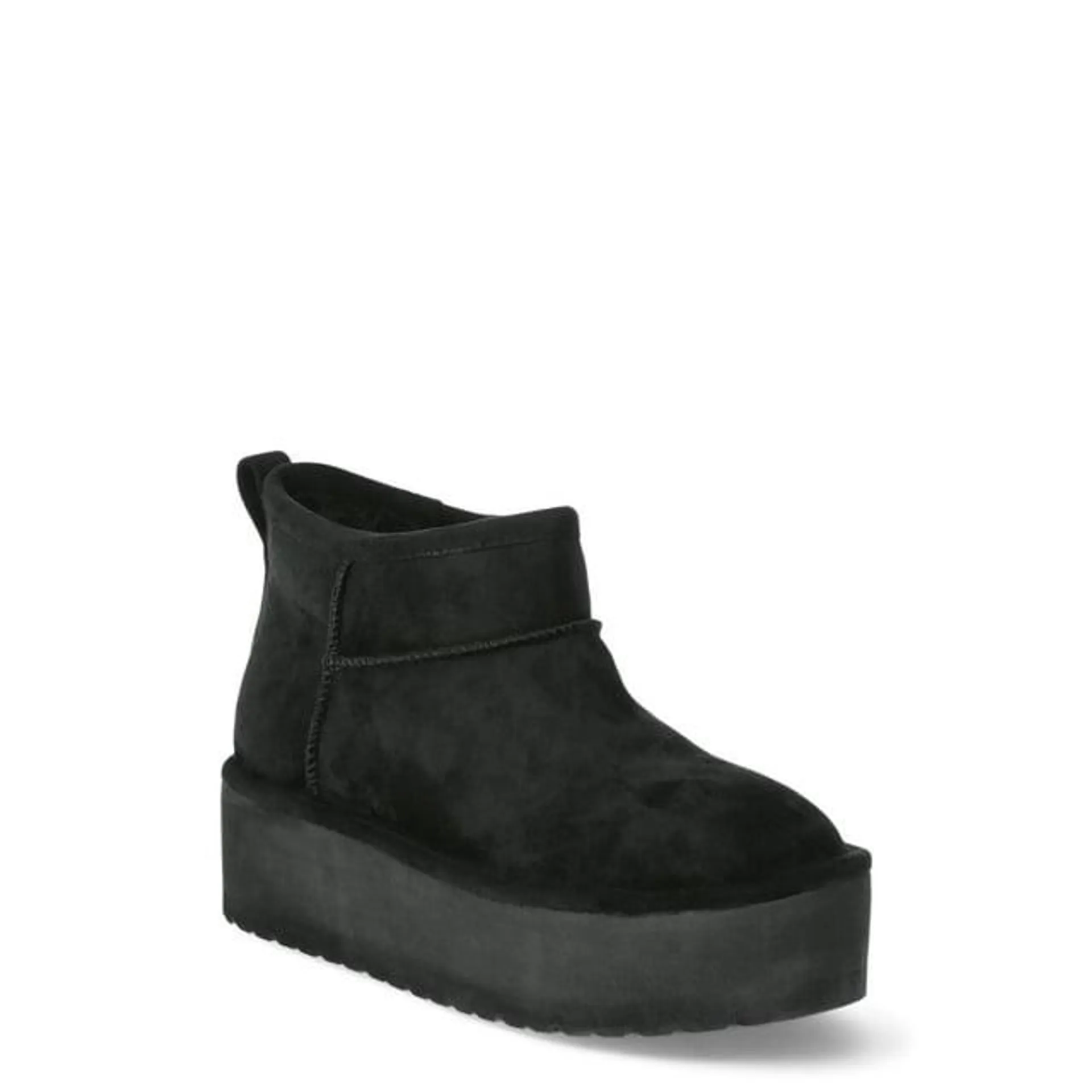 Madden NYC Women's Platform Cozy Ankle Boots