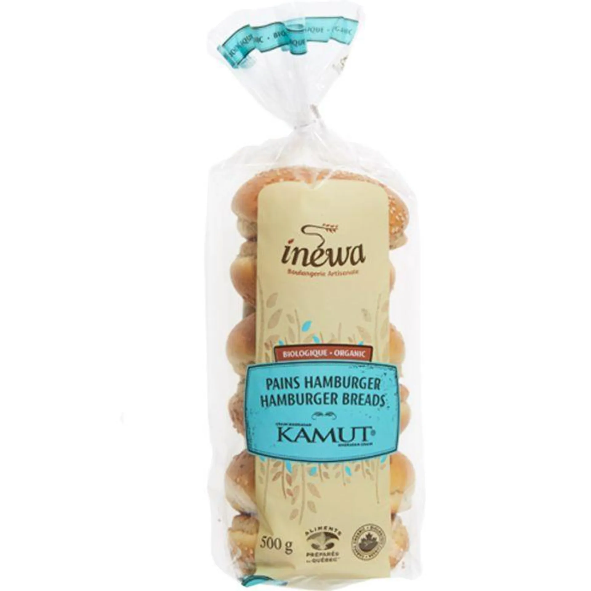 Pain hamburger au kamut biologique | 500 g
