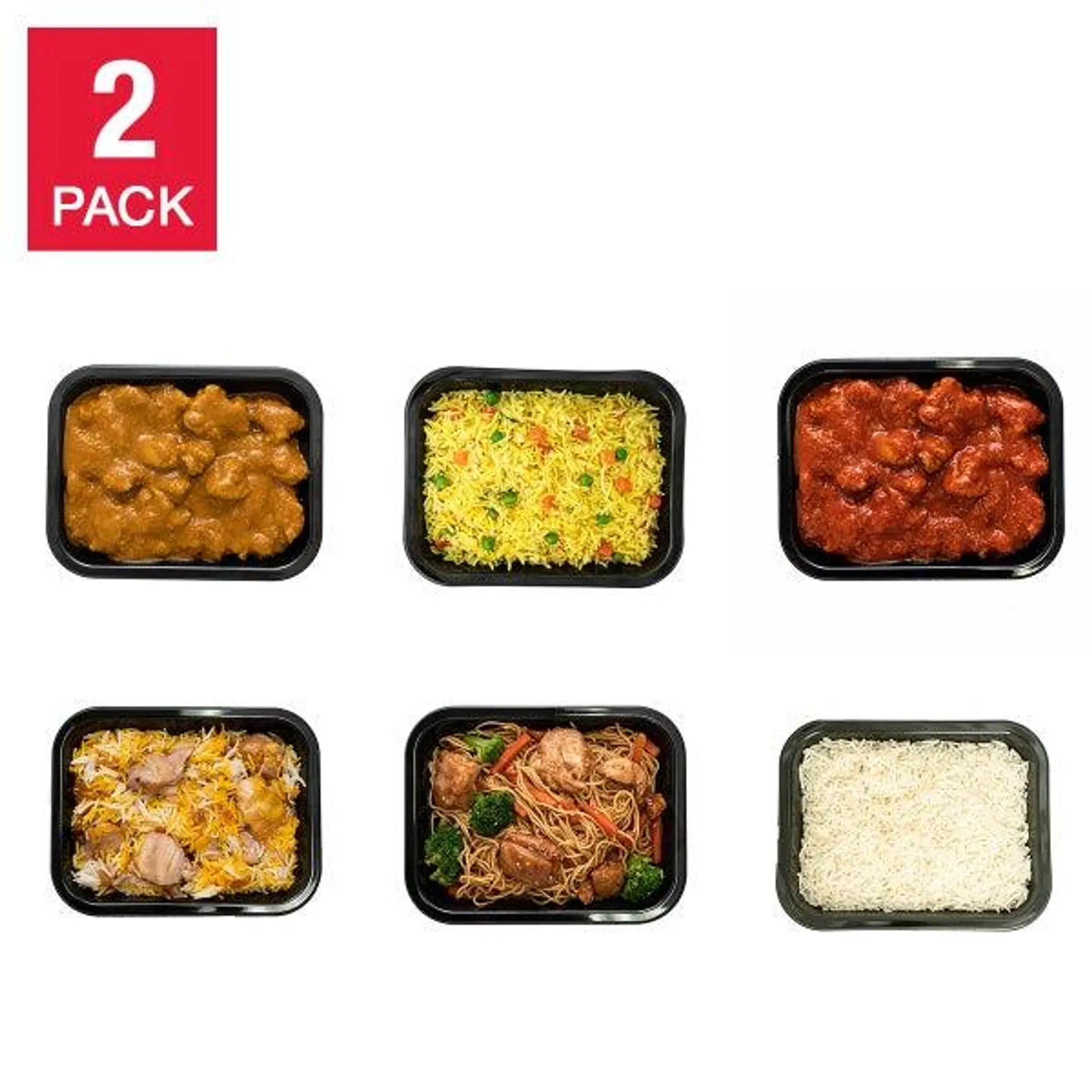 Halal Fine Foods Chicken Meal Variety Pack 4.5 kg (9.9 lb)