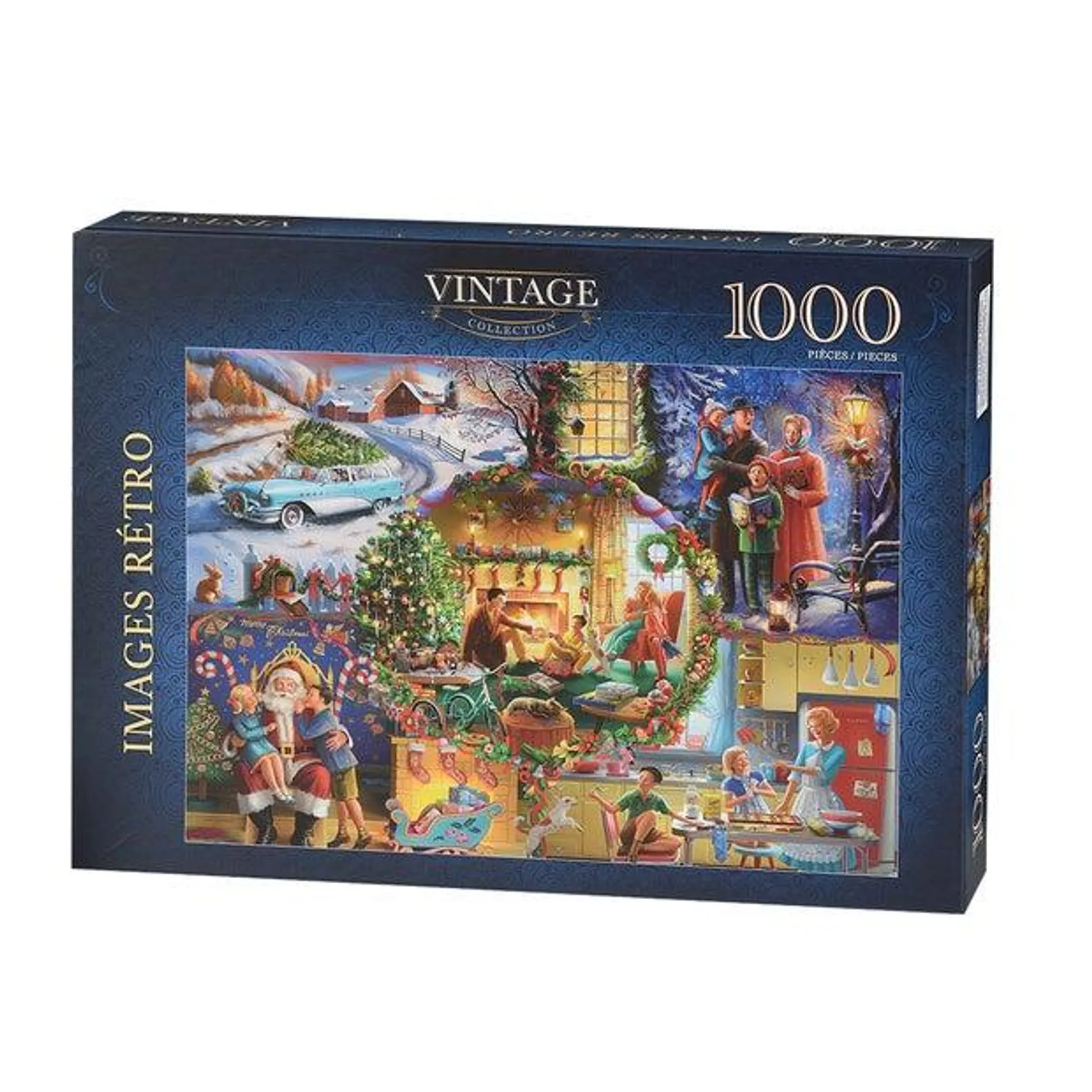 Casse-tête image rétro (1 000 morceaux)