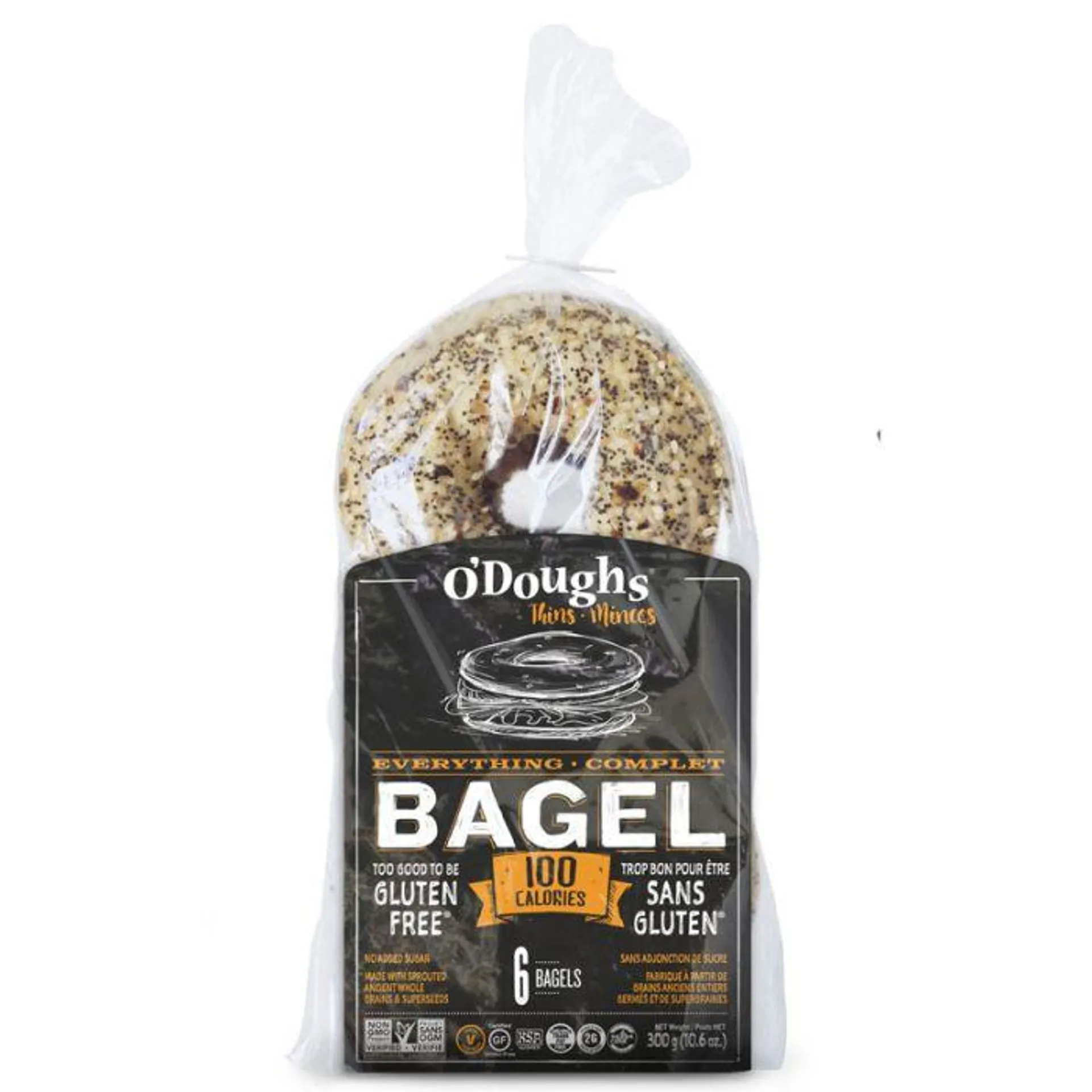 Bagels complets sans gluten | 300 g