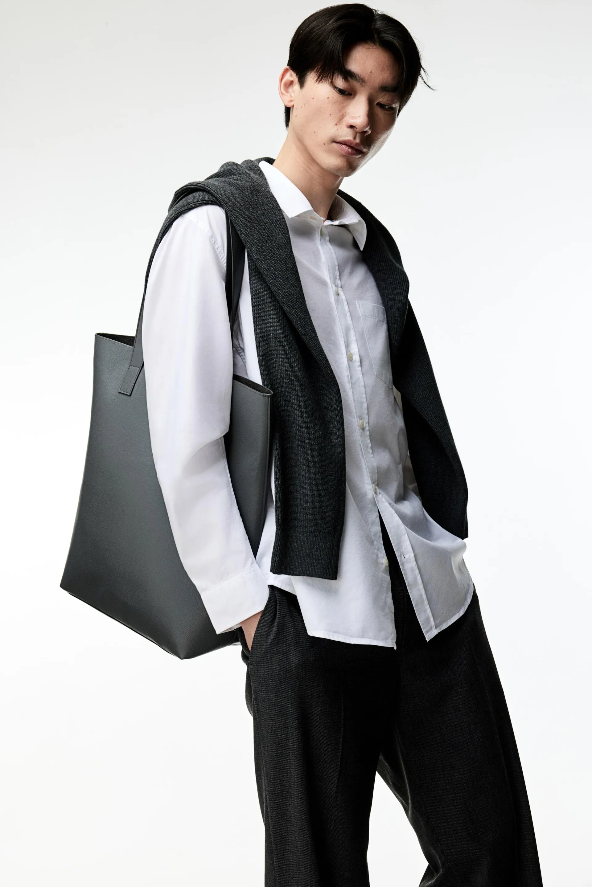 Chemise Coupe Classique en modal mélangé