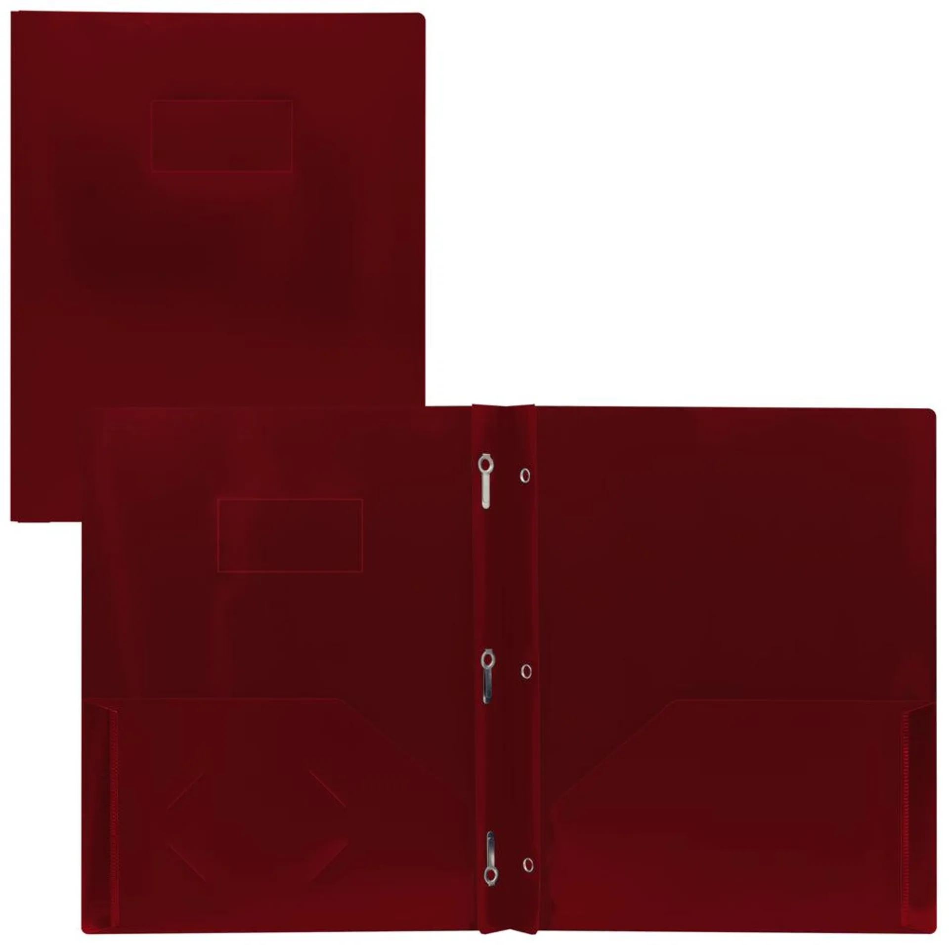 Staples - Couverture en poly - rouge