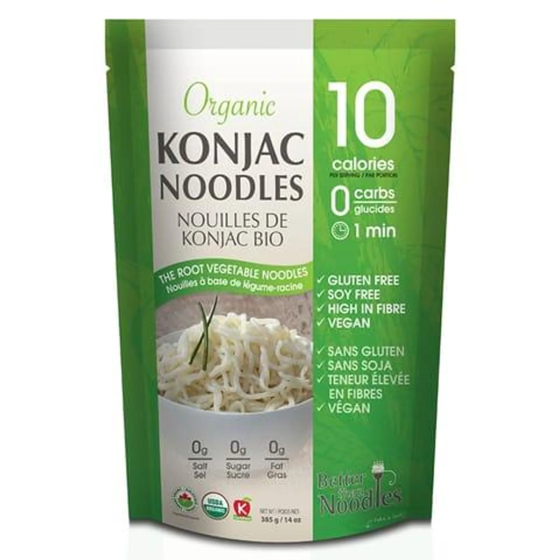 Konjac - Nouilles biologiques