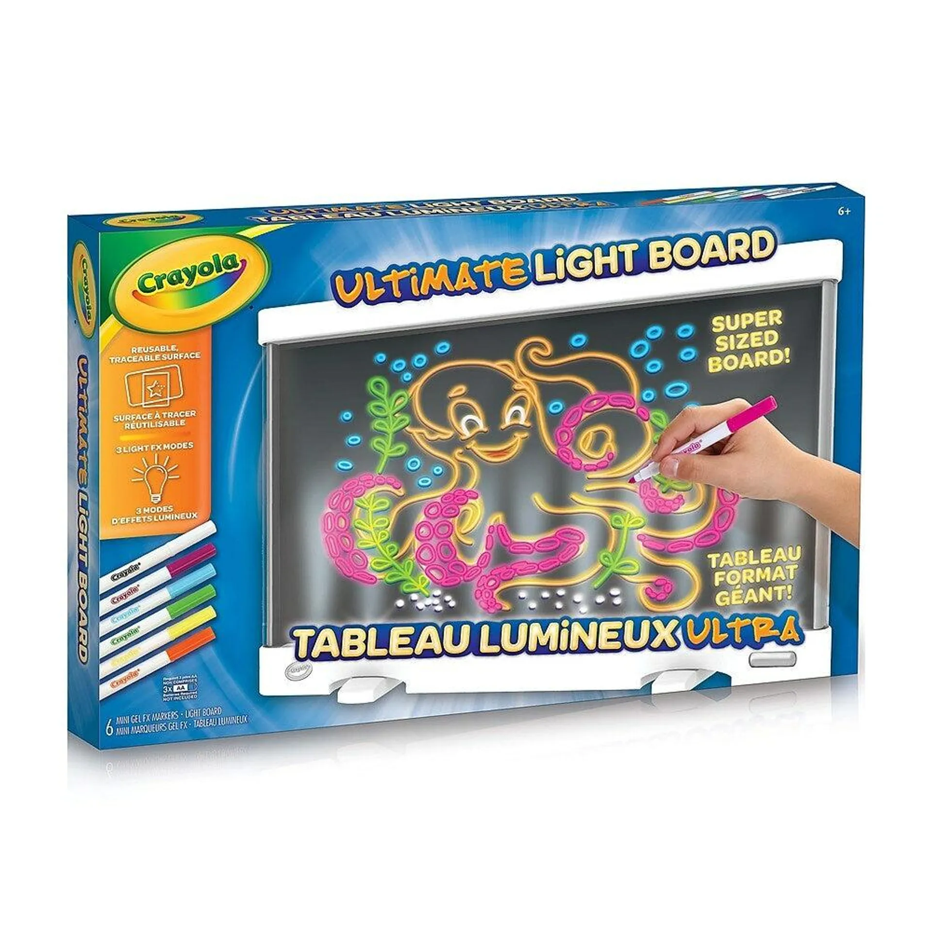 Crayol - Tableau lumineux ultra