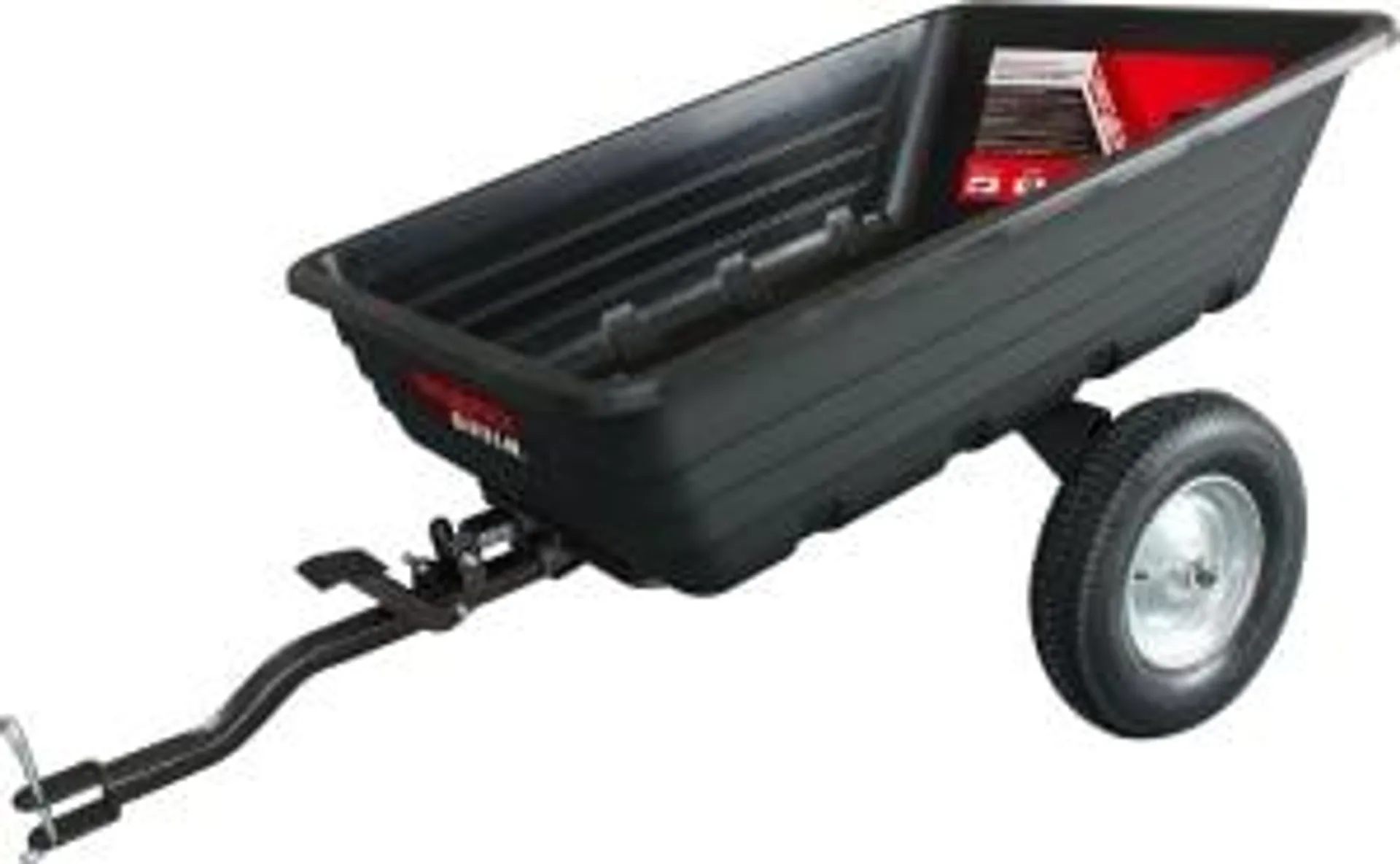 600 lb Tow-Behind Poly Dump Cart