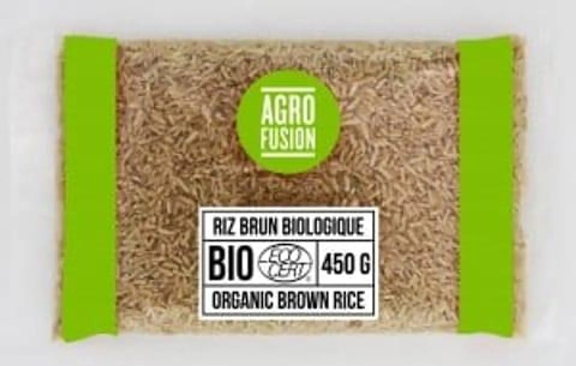 AgroFusion - Riz Brun à Grain Long Biologique