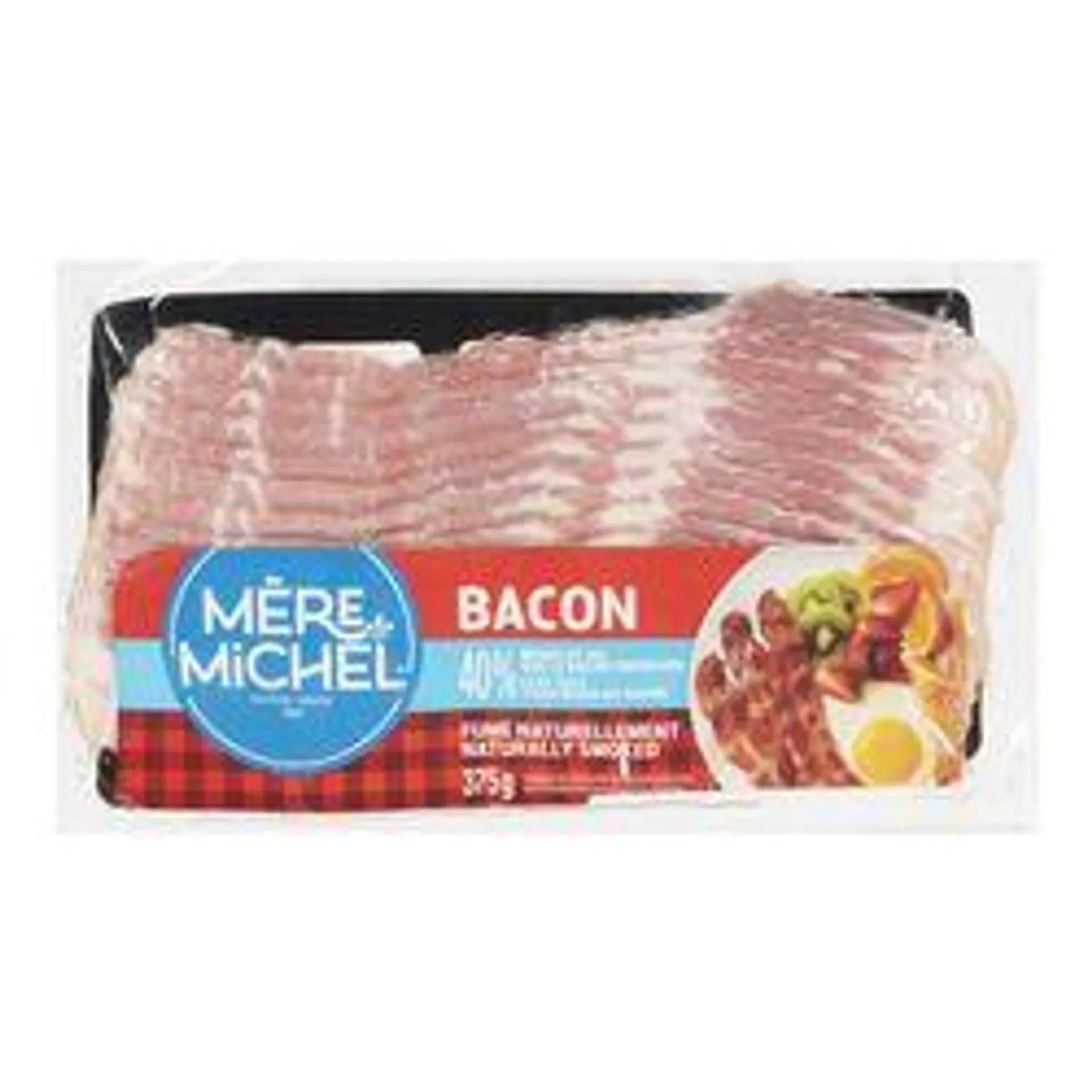 40% Less Salt Naturally Smoked Bacon