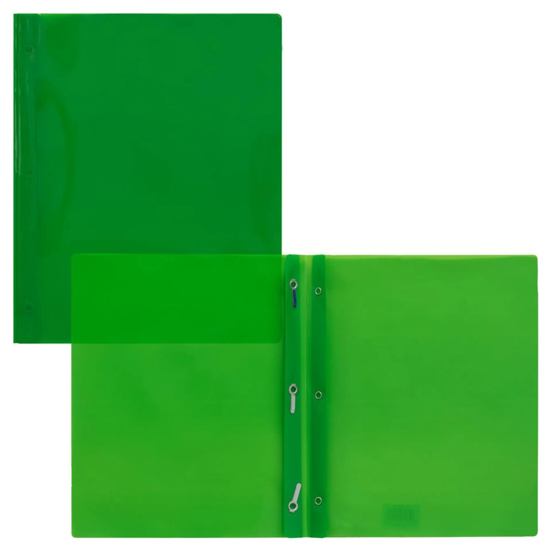 Staples - Couverture de rapport en poly avec cordon - vert citron