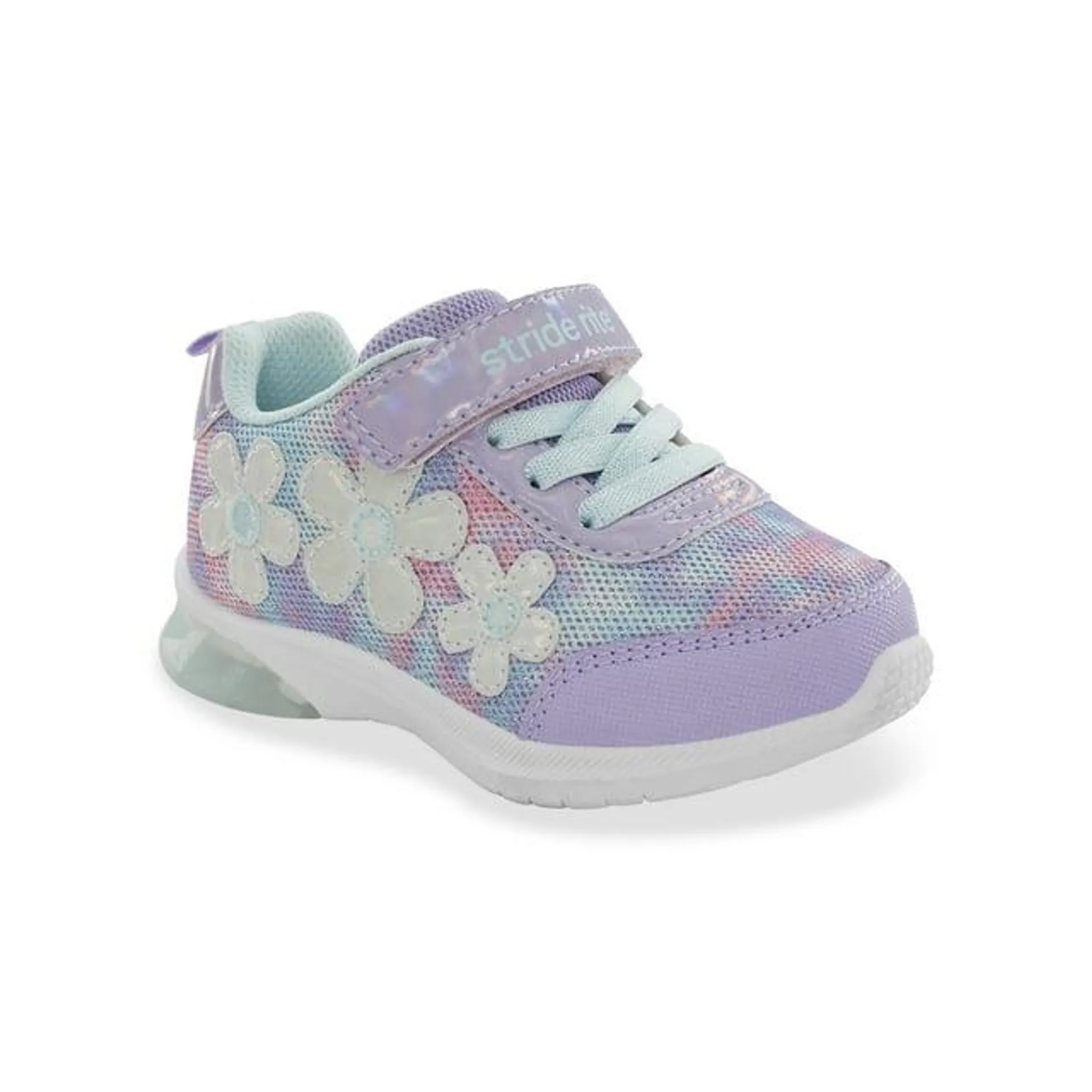 Munchkin by Stride Rite Toddler Girl Light Up Sneakers, Lavender