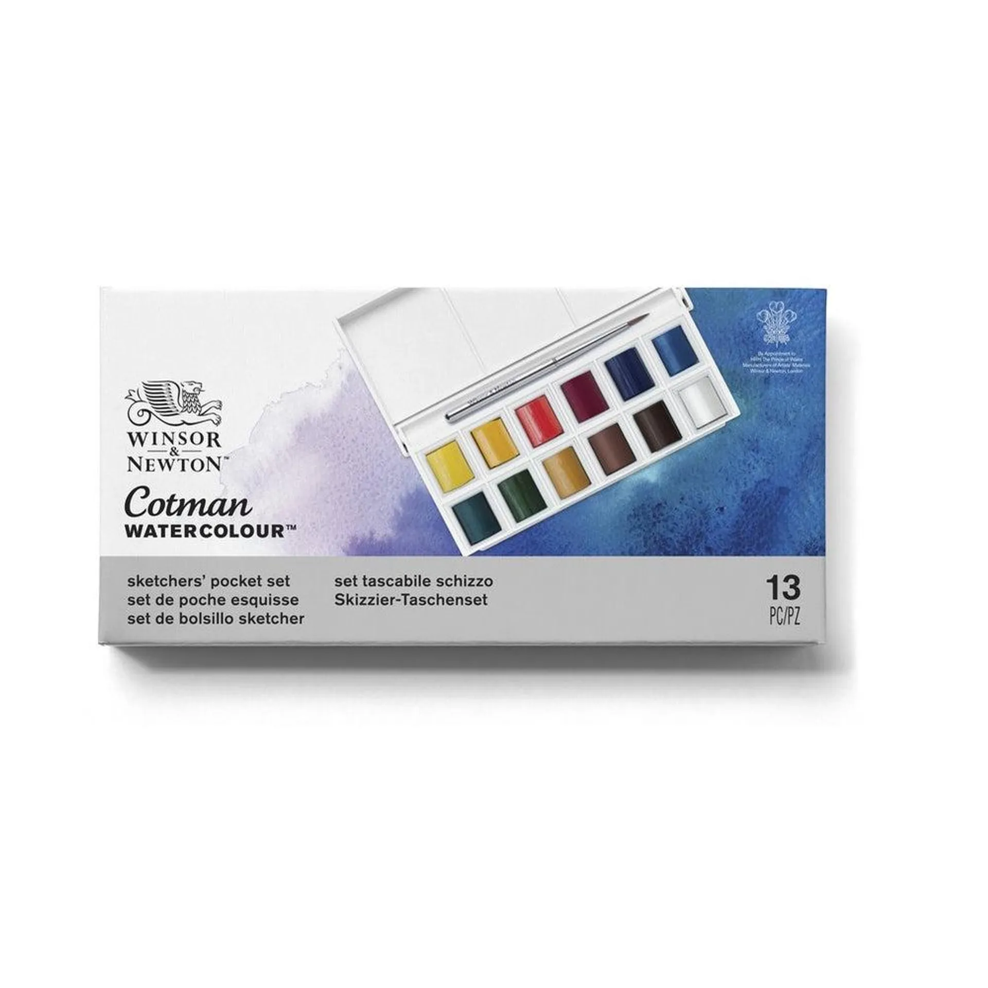 Winsor & Newton - Cotman tset de poche de croquis à l’aquarelle