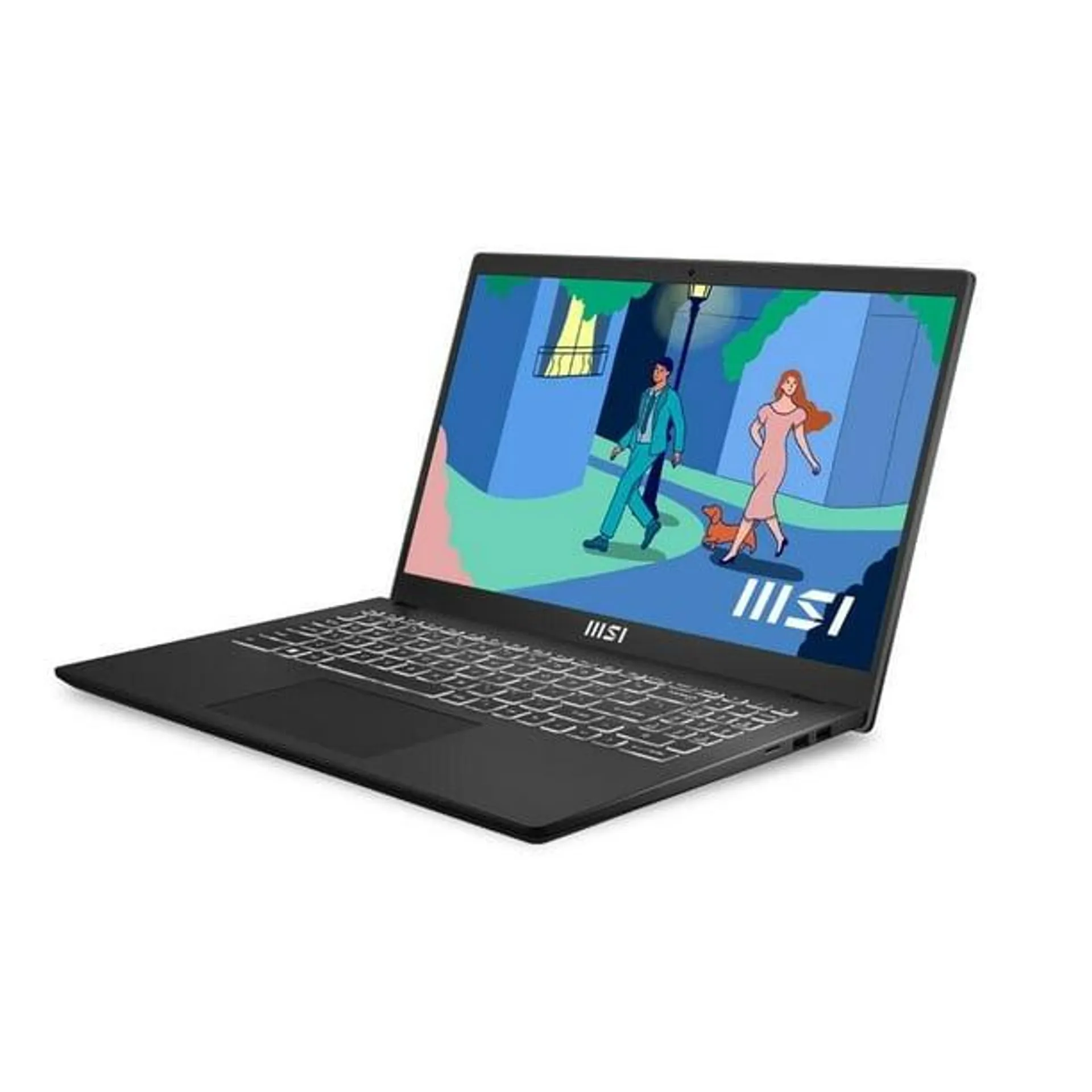 Ordinateur portable professionnel ultramince et léger Modern 15 B11M-046CA de MSI 15.6 po Intel® Core™ i5-1155G7 Intel® Iris® Xe 16 Go DDR4 512 Go NVMe SSD Win 11 Home