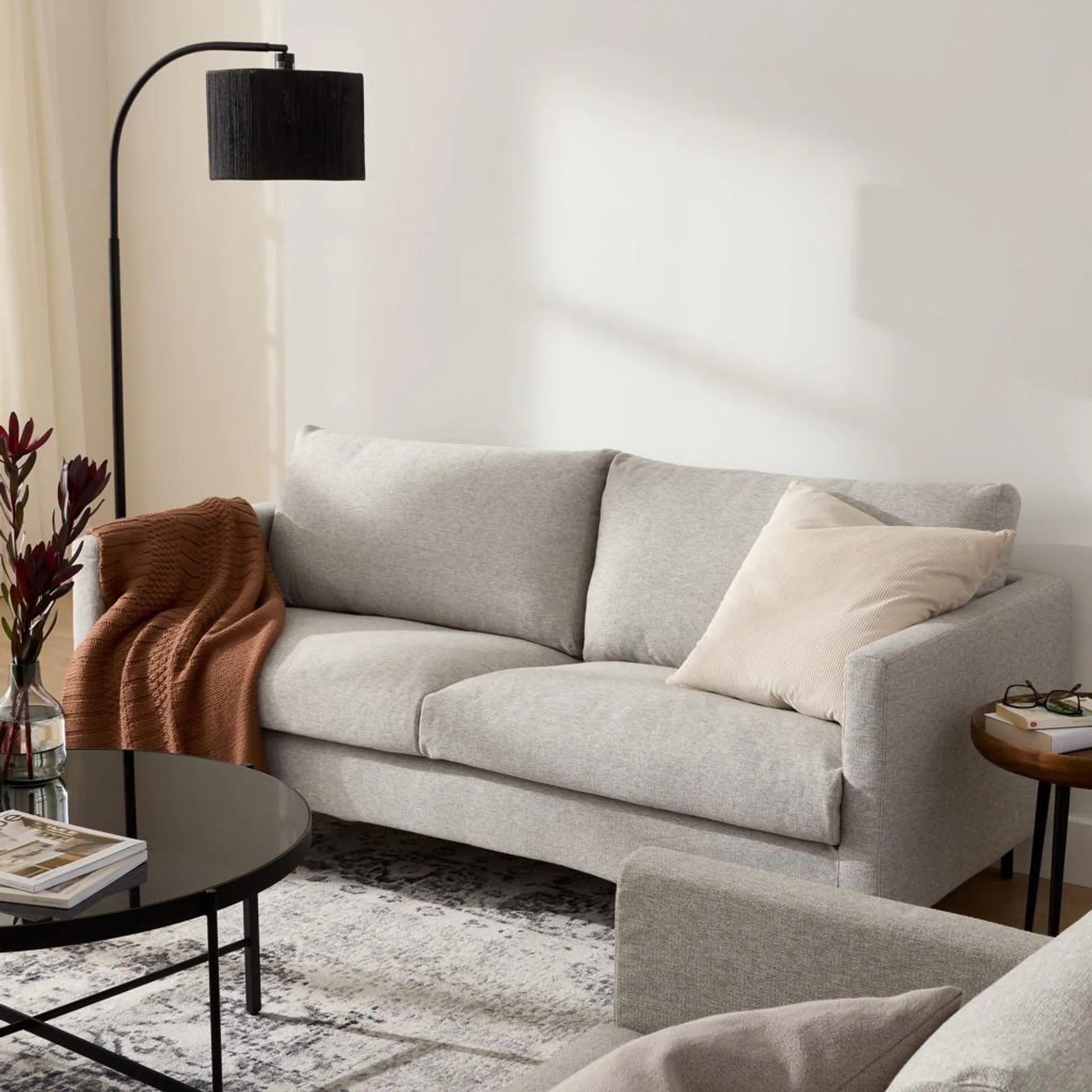 Sofa condo en tissu