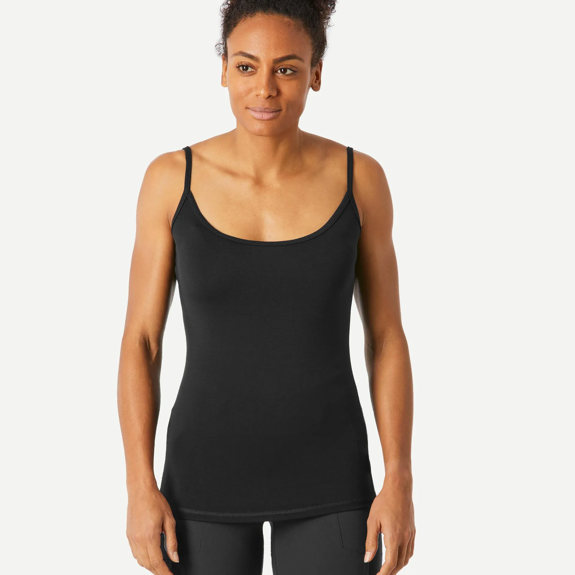 Camisole en laine mérinos femme – Trek 500