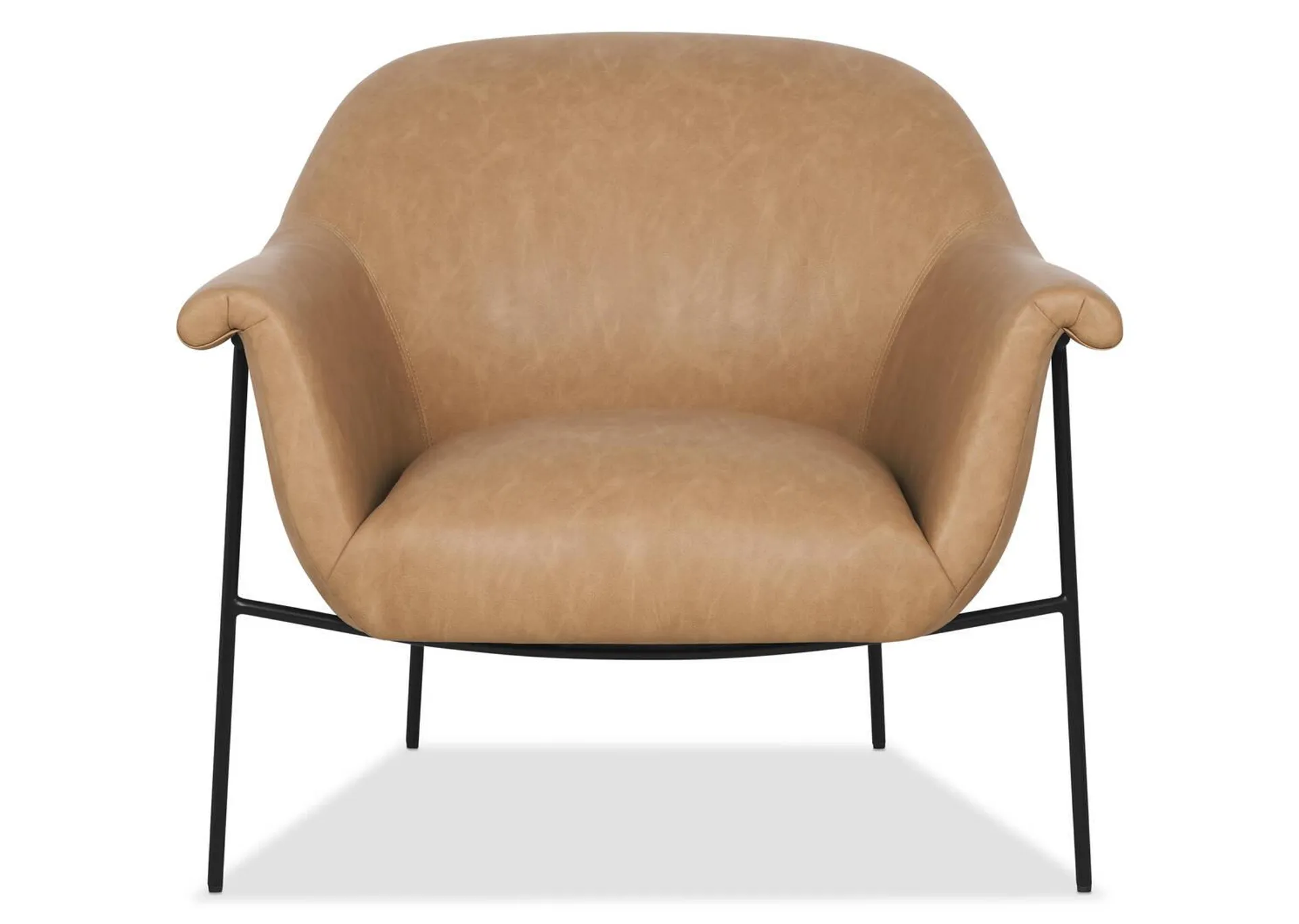 Fauteuil Tilda -Platt brun clair