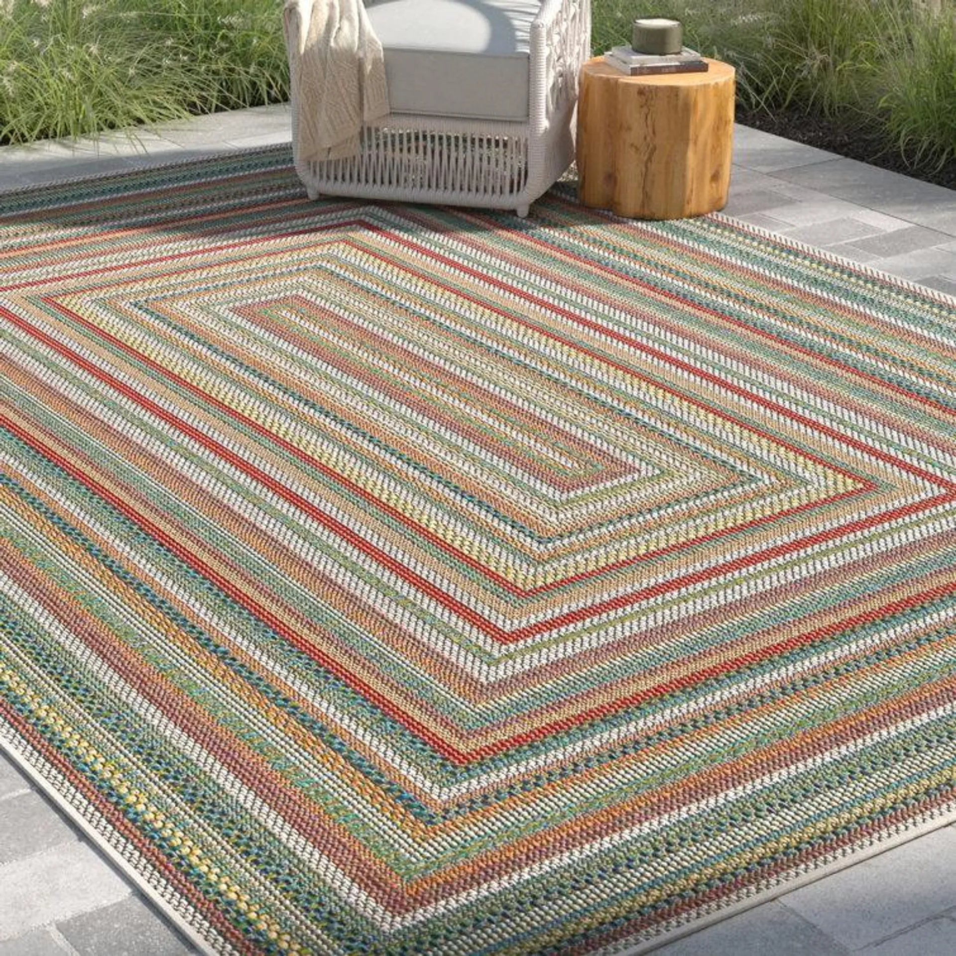 Lucidia Geometric Rug