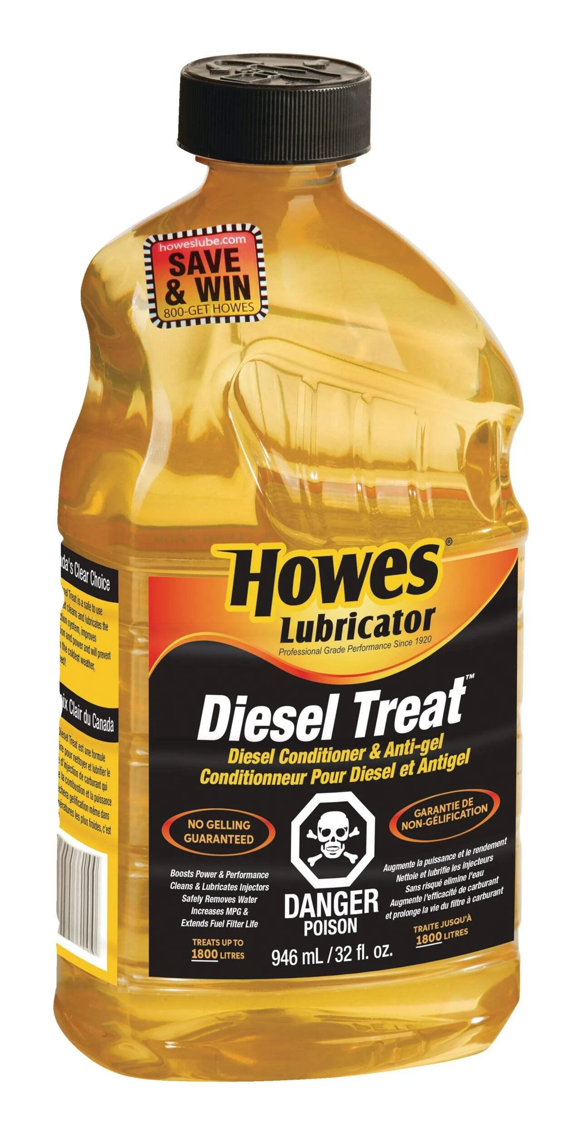 Additif et antigel pour diesel Howes, tailles variées