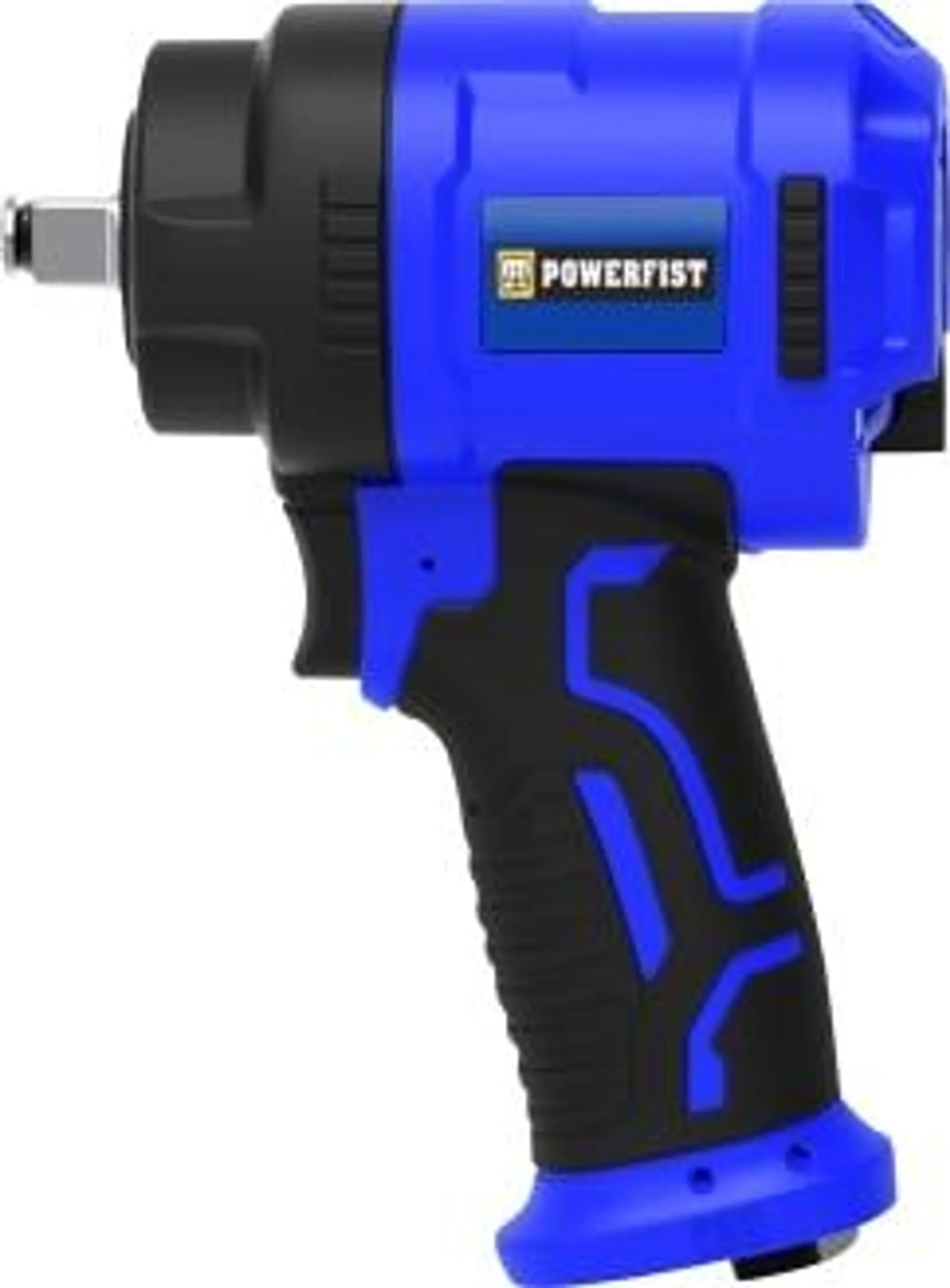 POWERFIST 1/2 in. dr Composite Stubby Air Impact Wrench