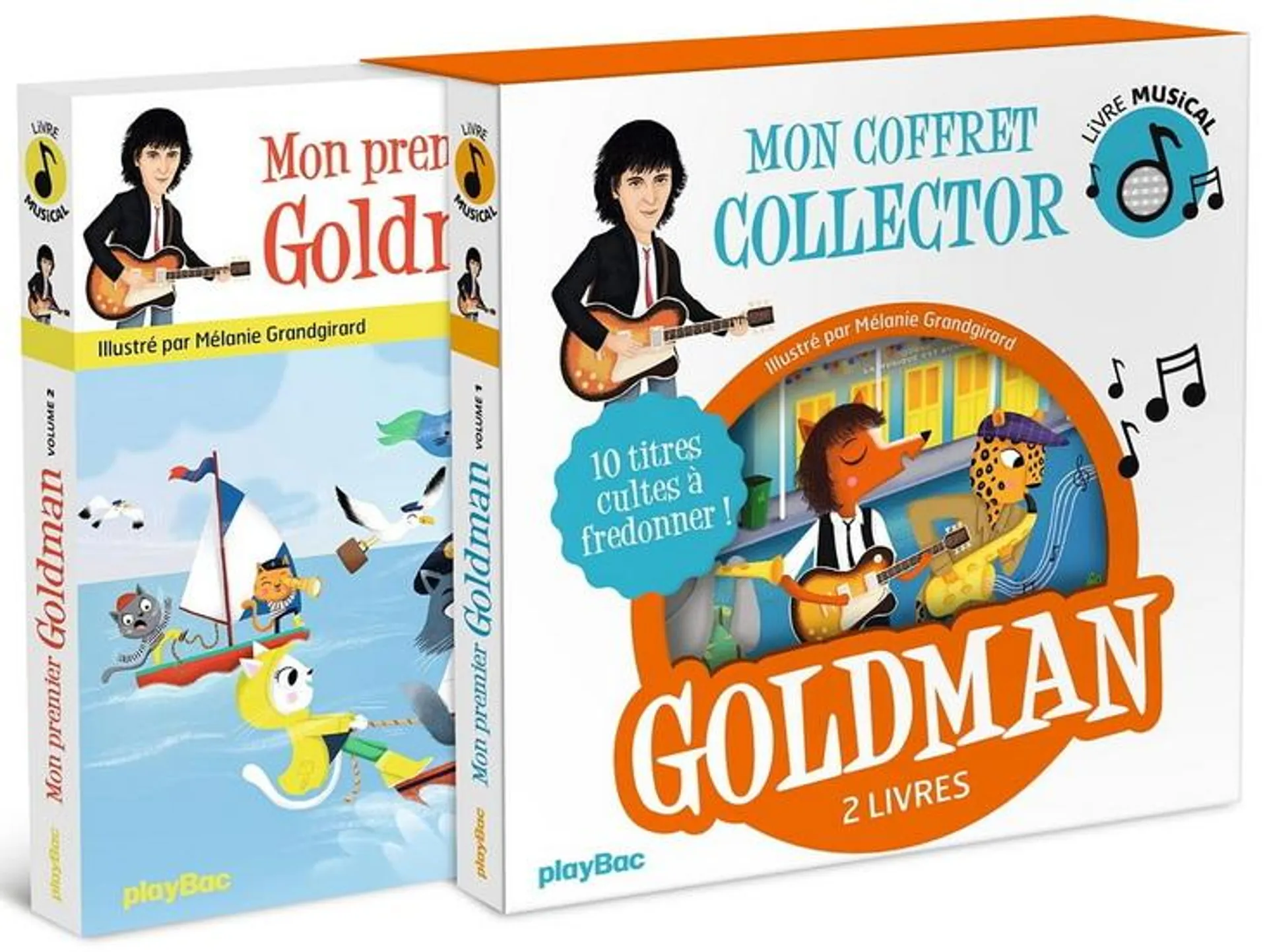 Mon coffret collector Goldman : 2 livres