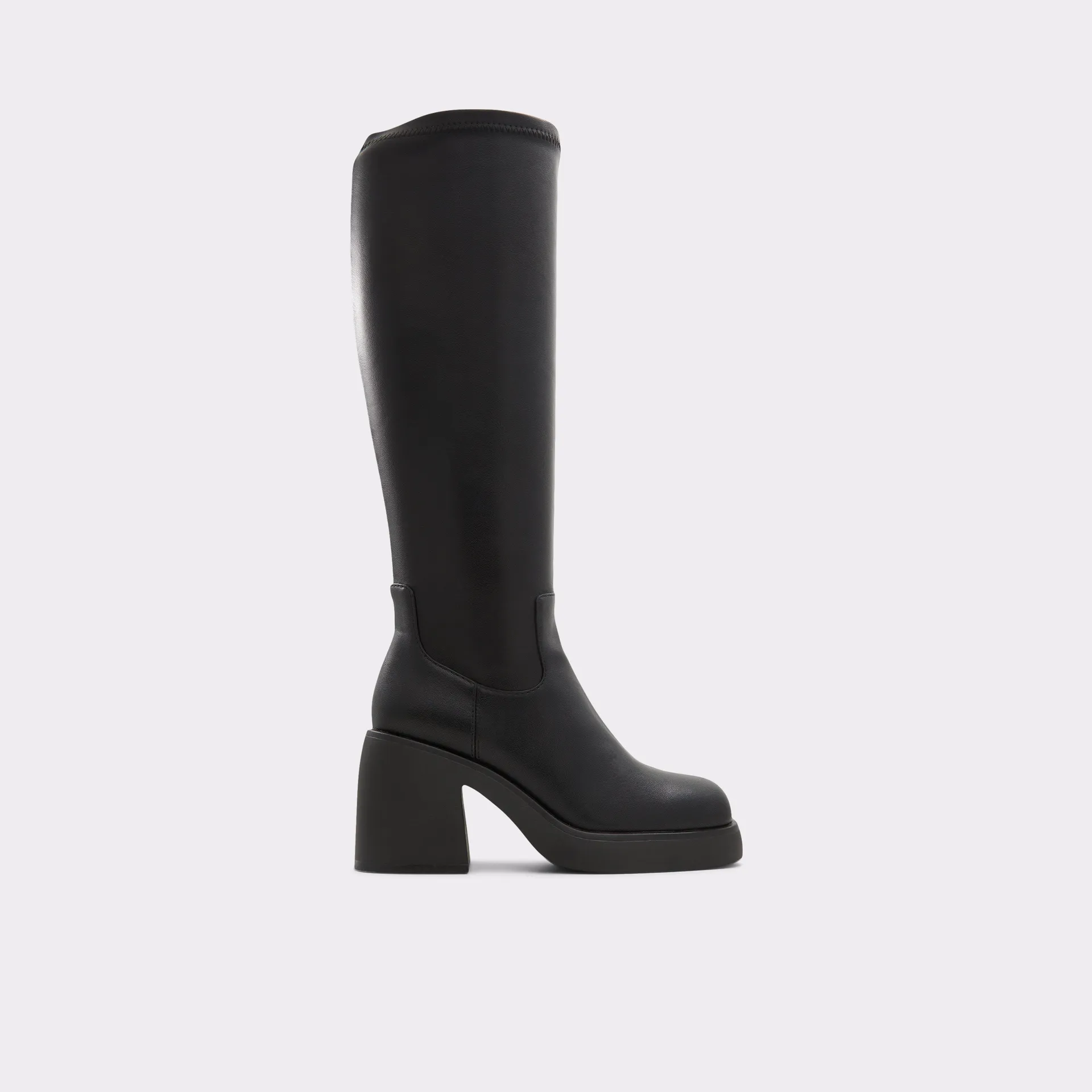 Knee-high boot - Black