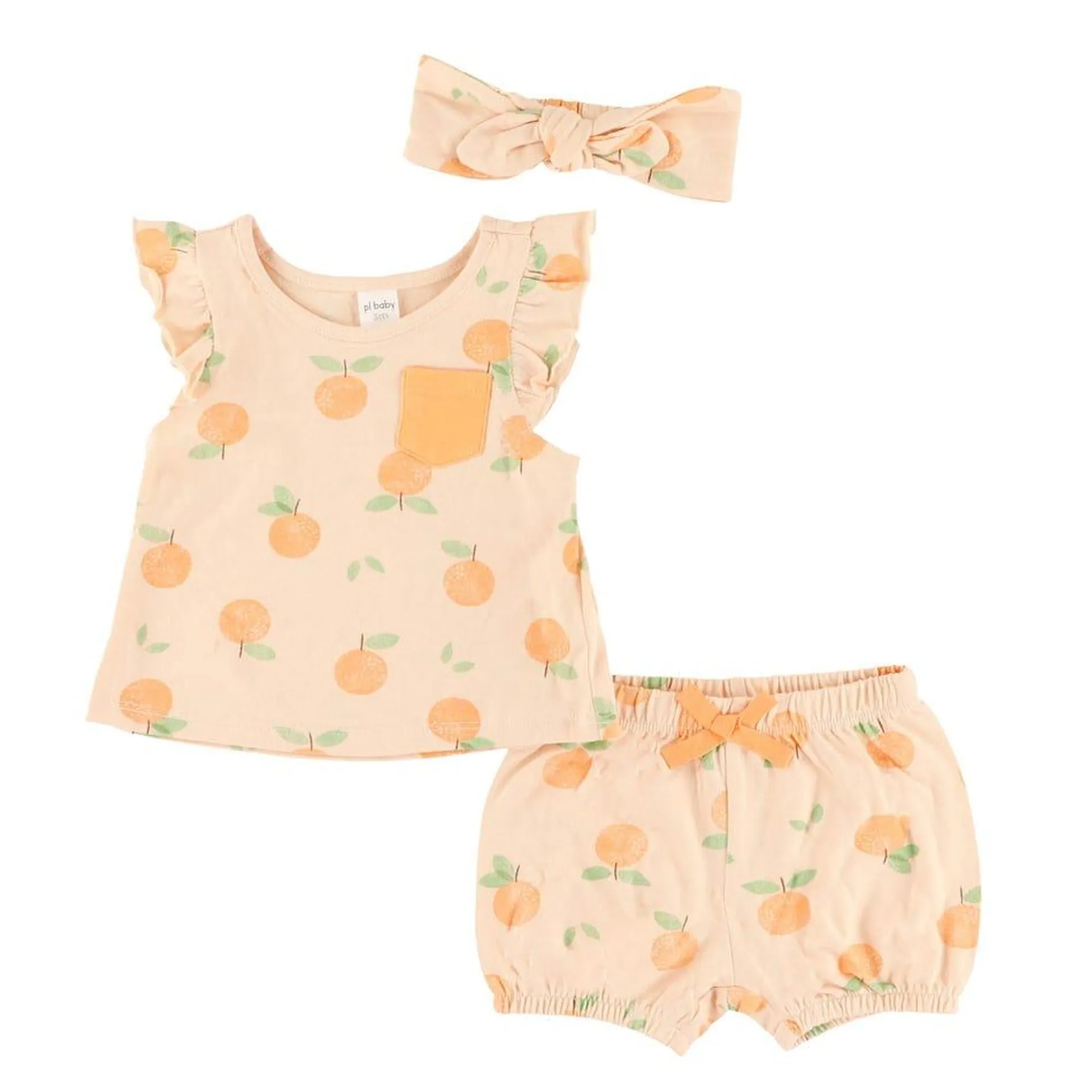 Oranges 3 Pieces Set 3-24m