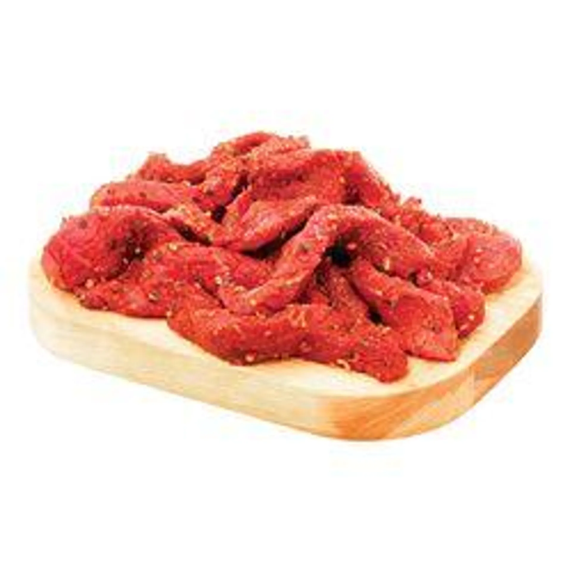 Three Pepper Beef Strips