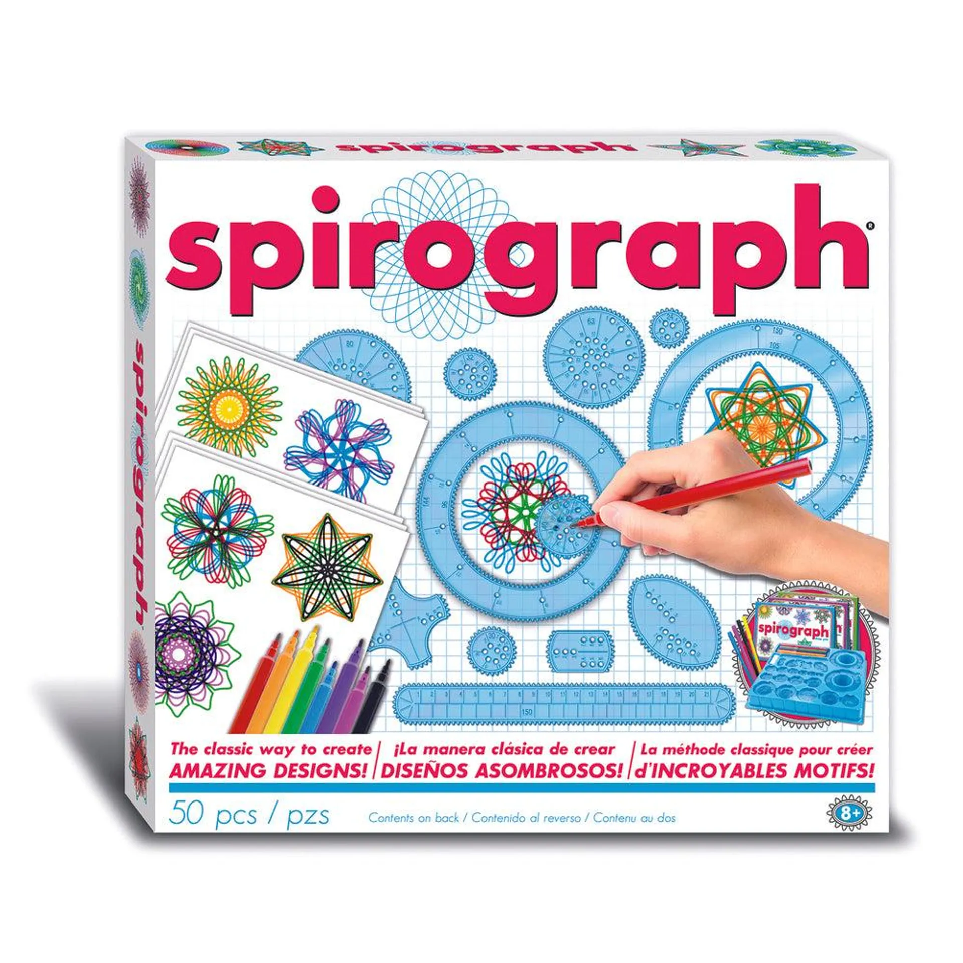 Spirograph - Kit avec marqueurs