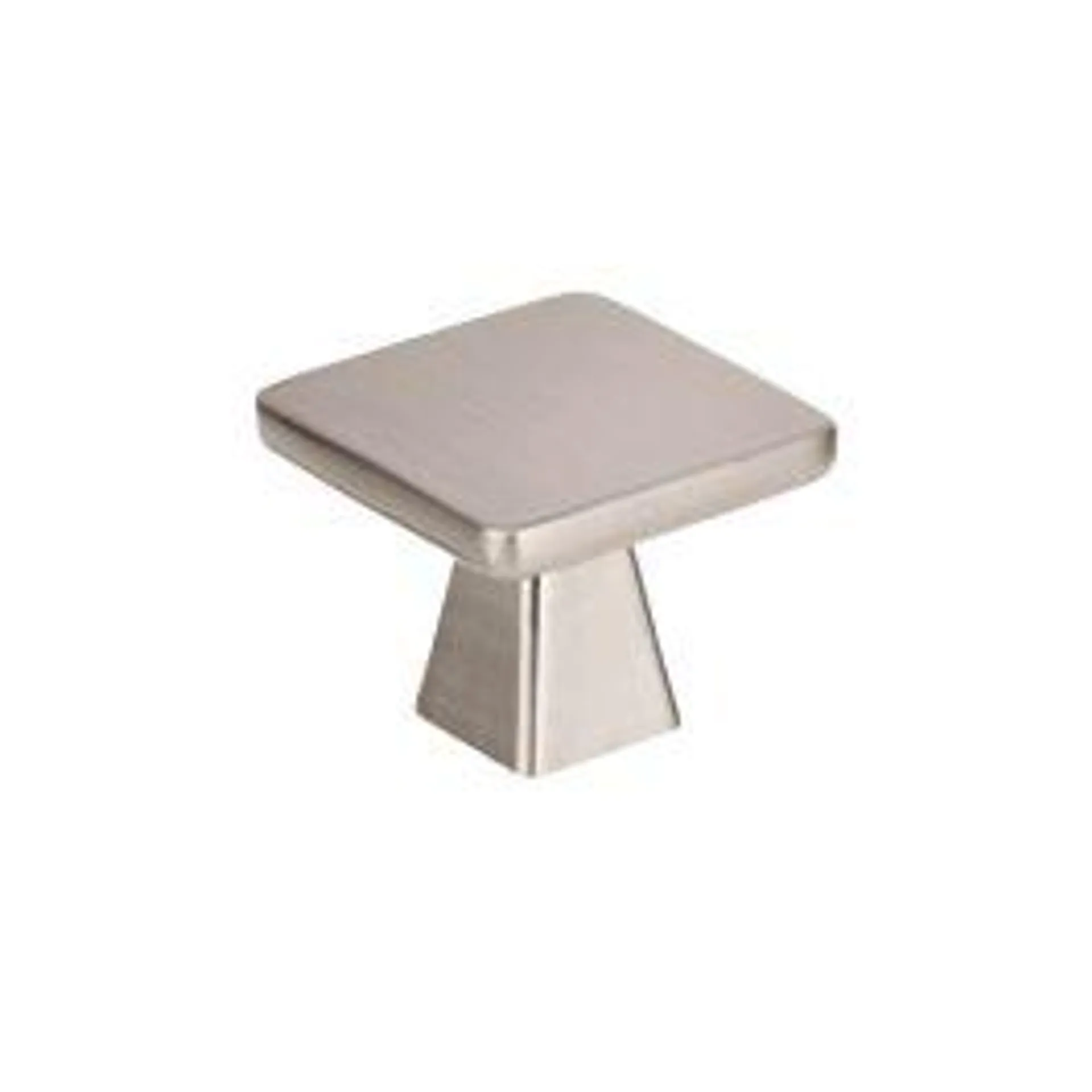 Bouton moderne #2368 nickel brossé 33mm - Richelieu