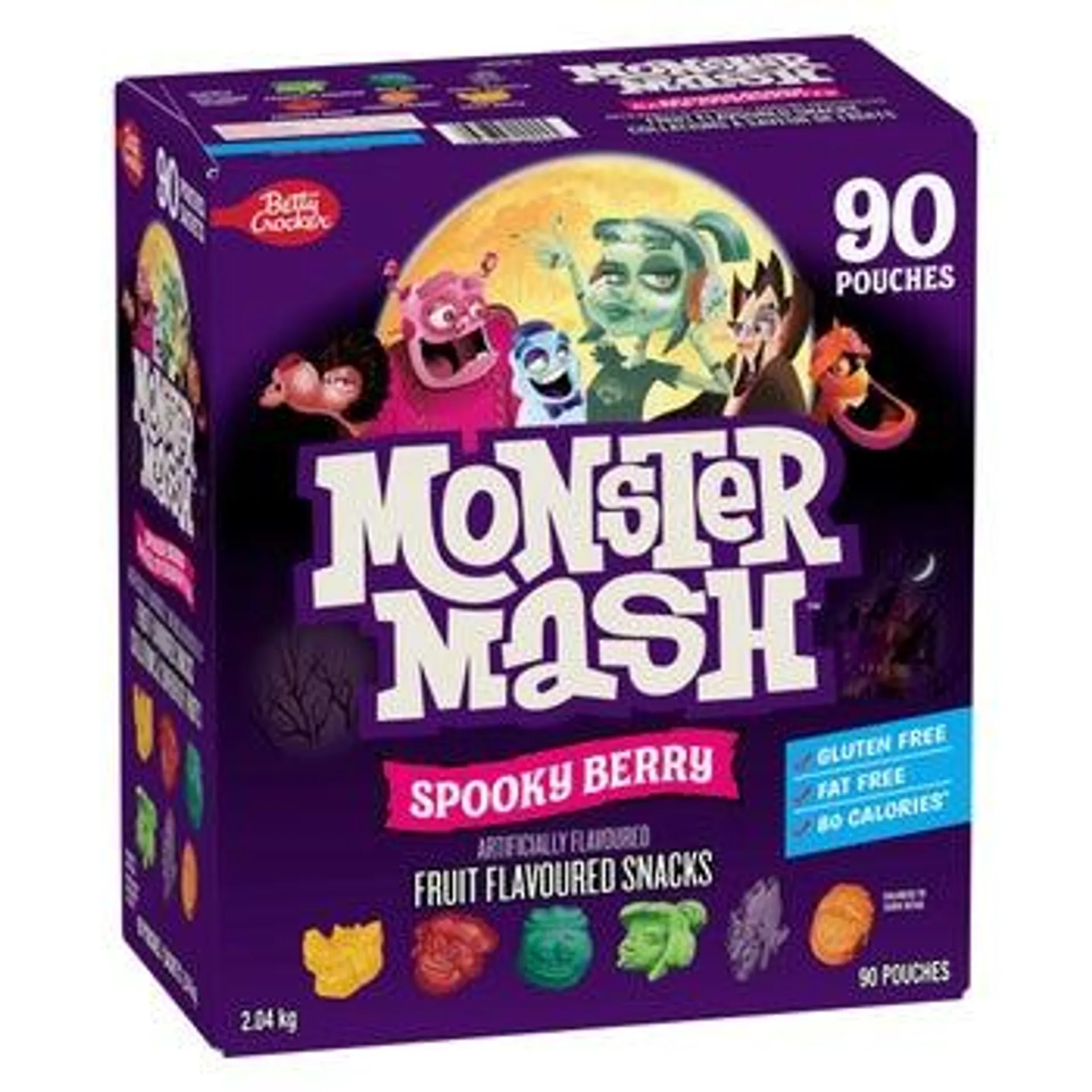 Monster Mash, Fruit-Flavoured Snacks, 90 × 23 g