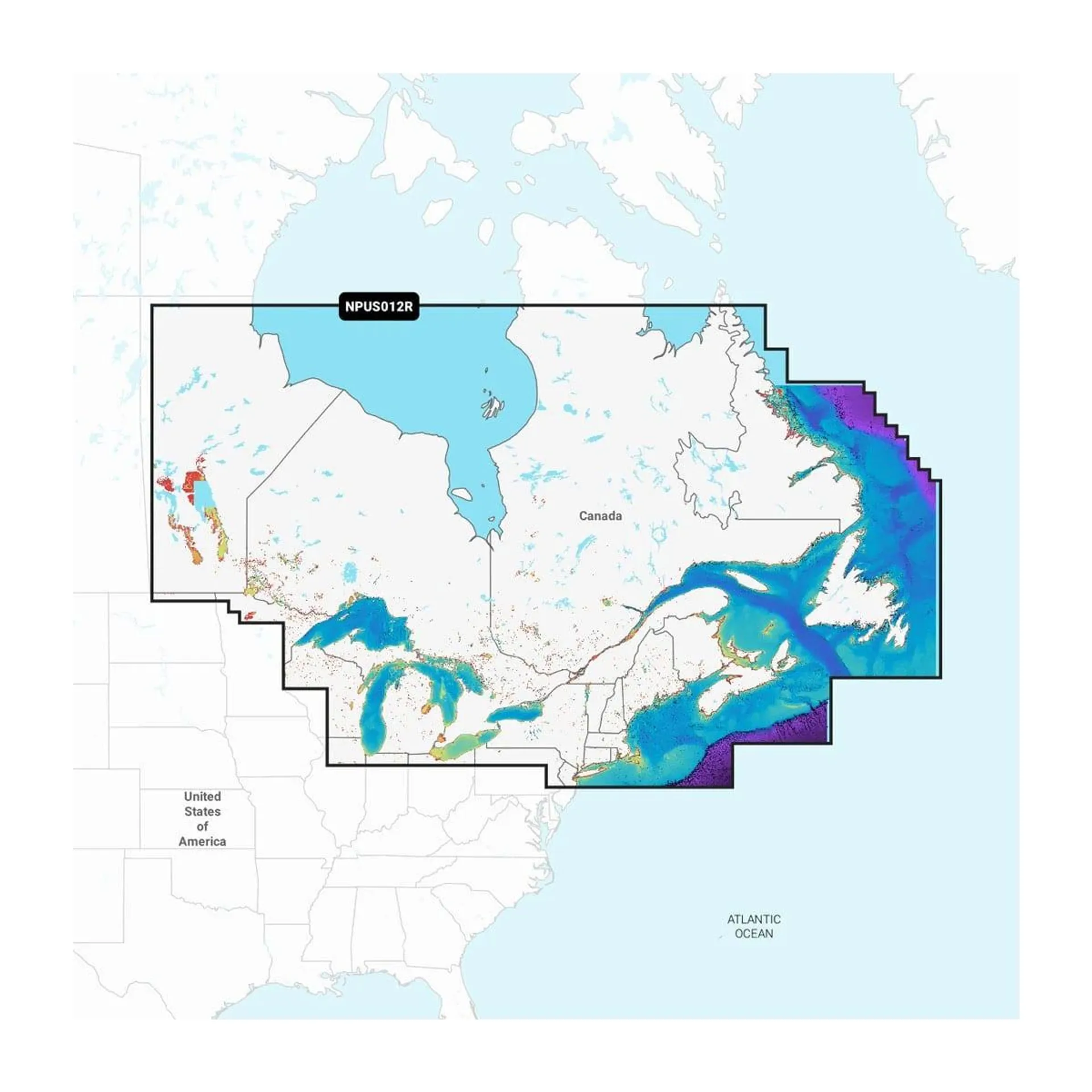 Navionics® Platinum+™ Cartography microSD™ Card