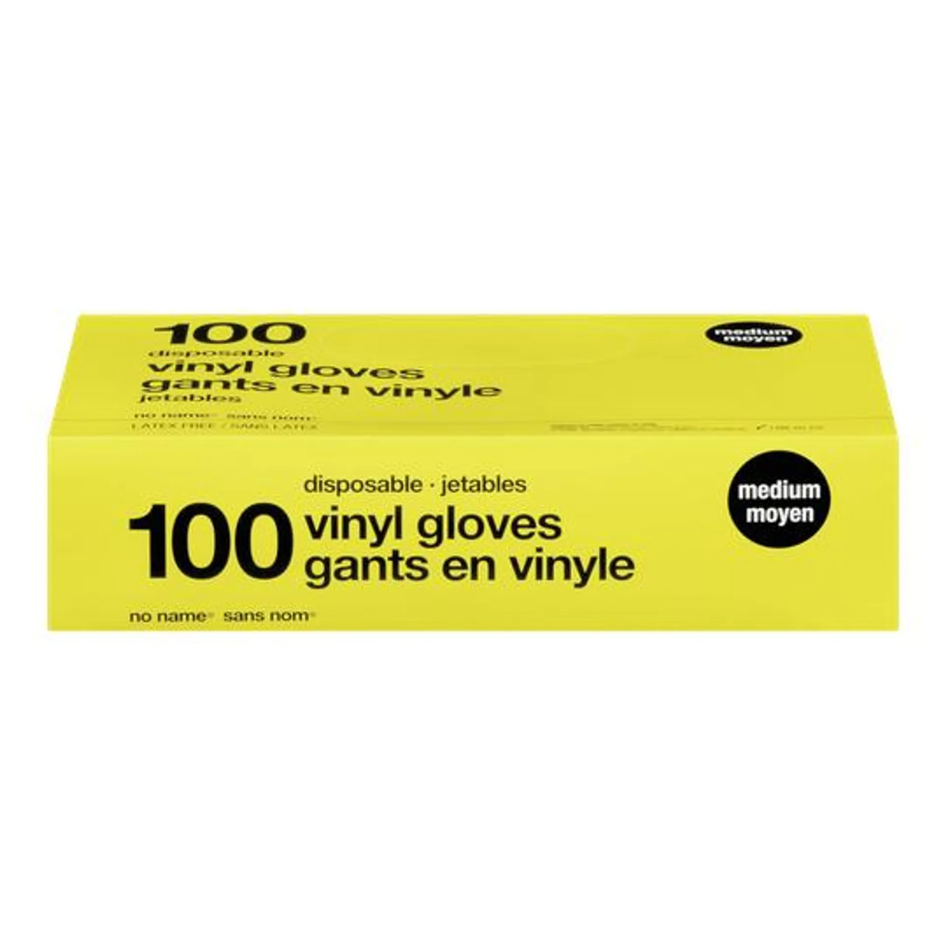 Vinyl Disposable Gloves, Medium