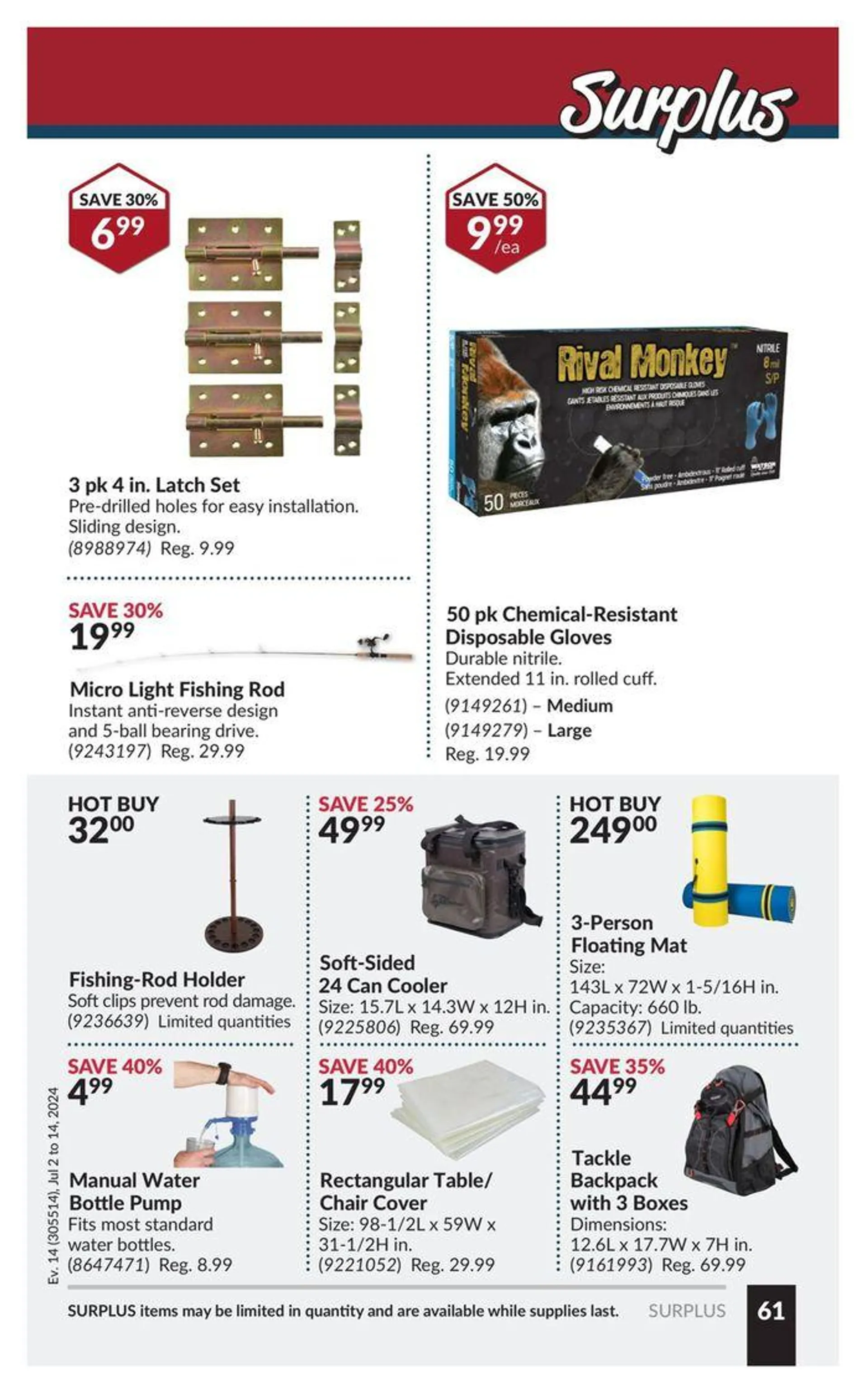 National Sale from July 2 to July 14 2024 - flyer page 69