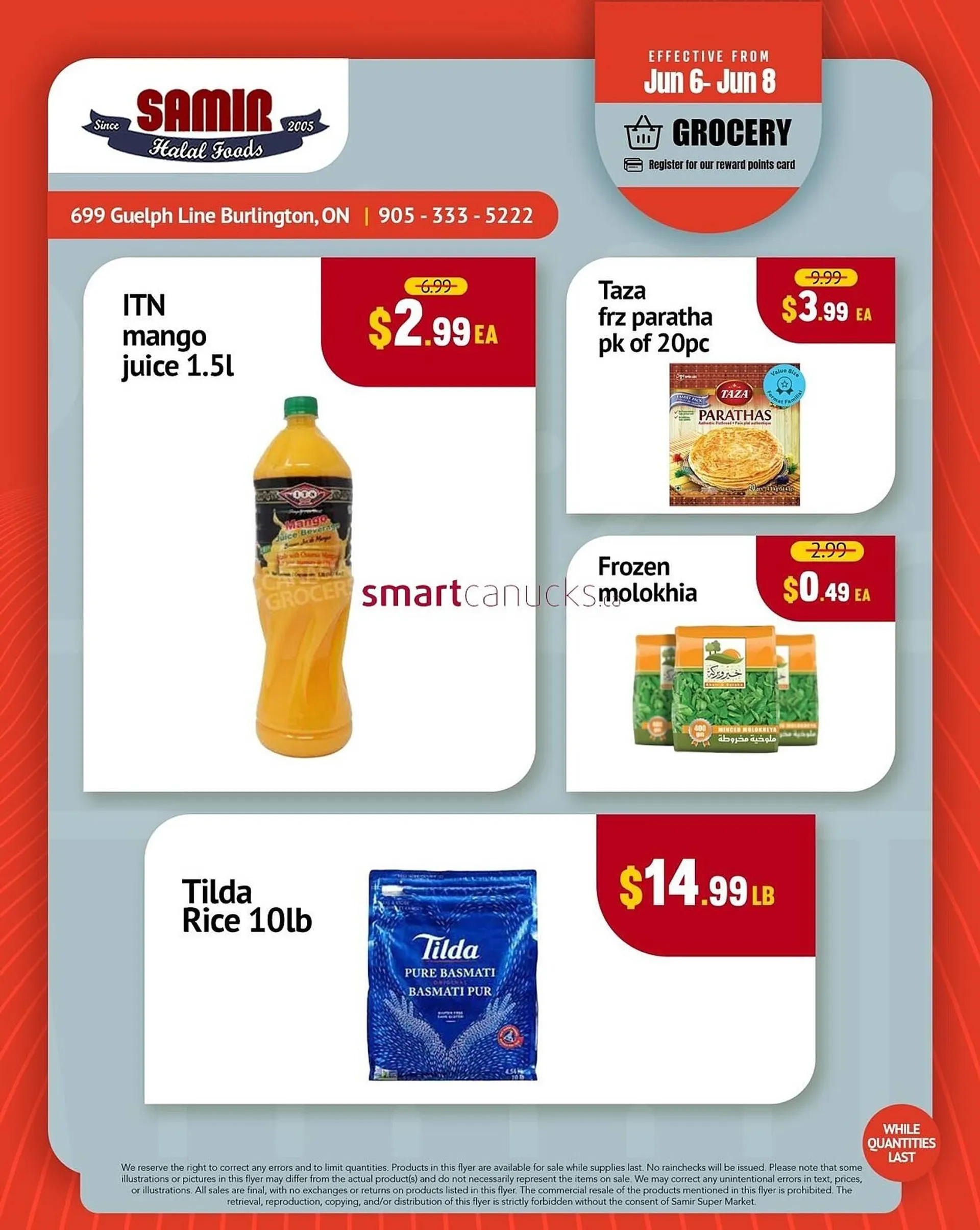 Samir Supermarket flyer from June 7 to June 11 2025 - flyer page 1
