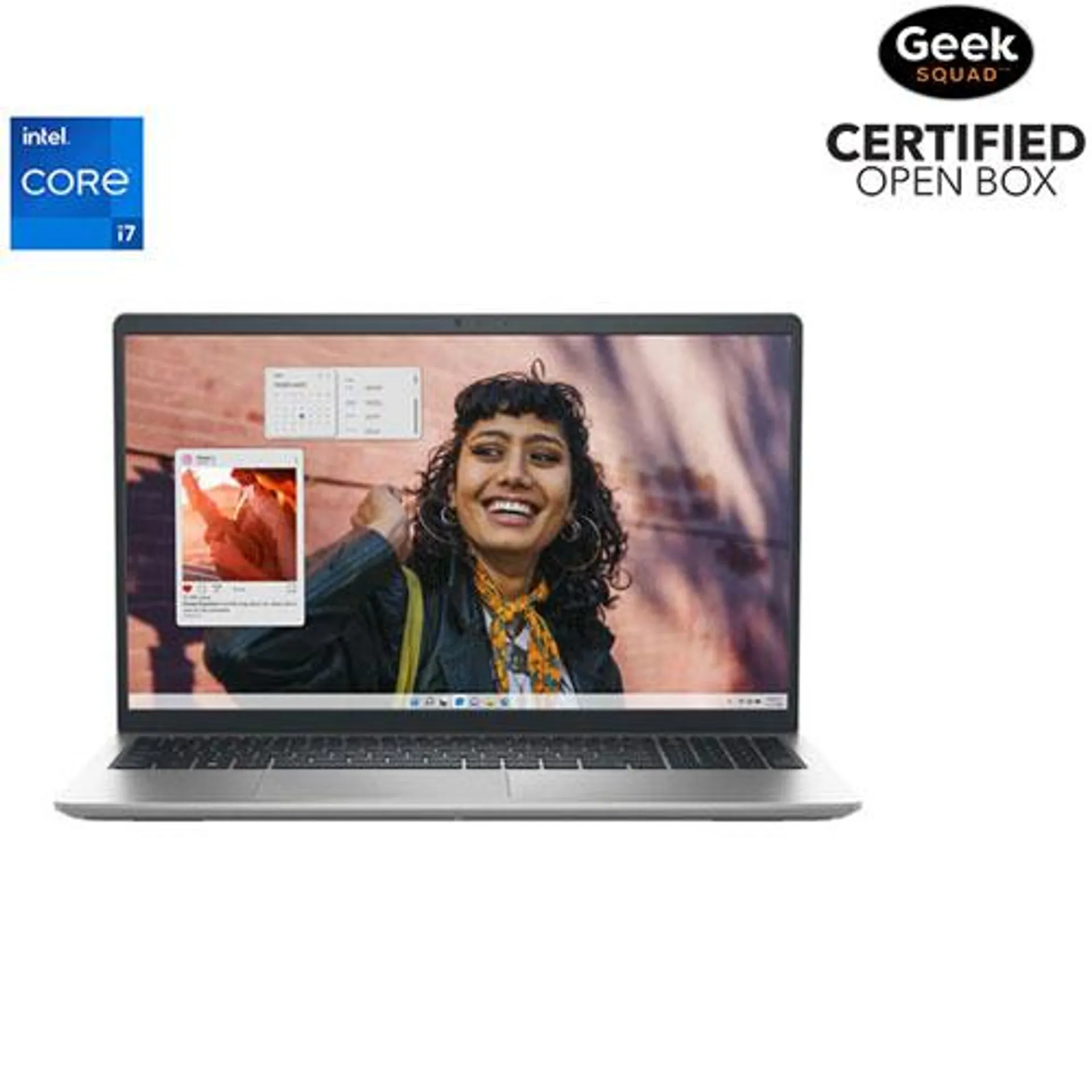 Open Box - Dell Inspiron 15.6" Touchscreen Laptop - Platinum Silver (Intel Core i7-1355U/1TB SSD/16GB RAM)