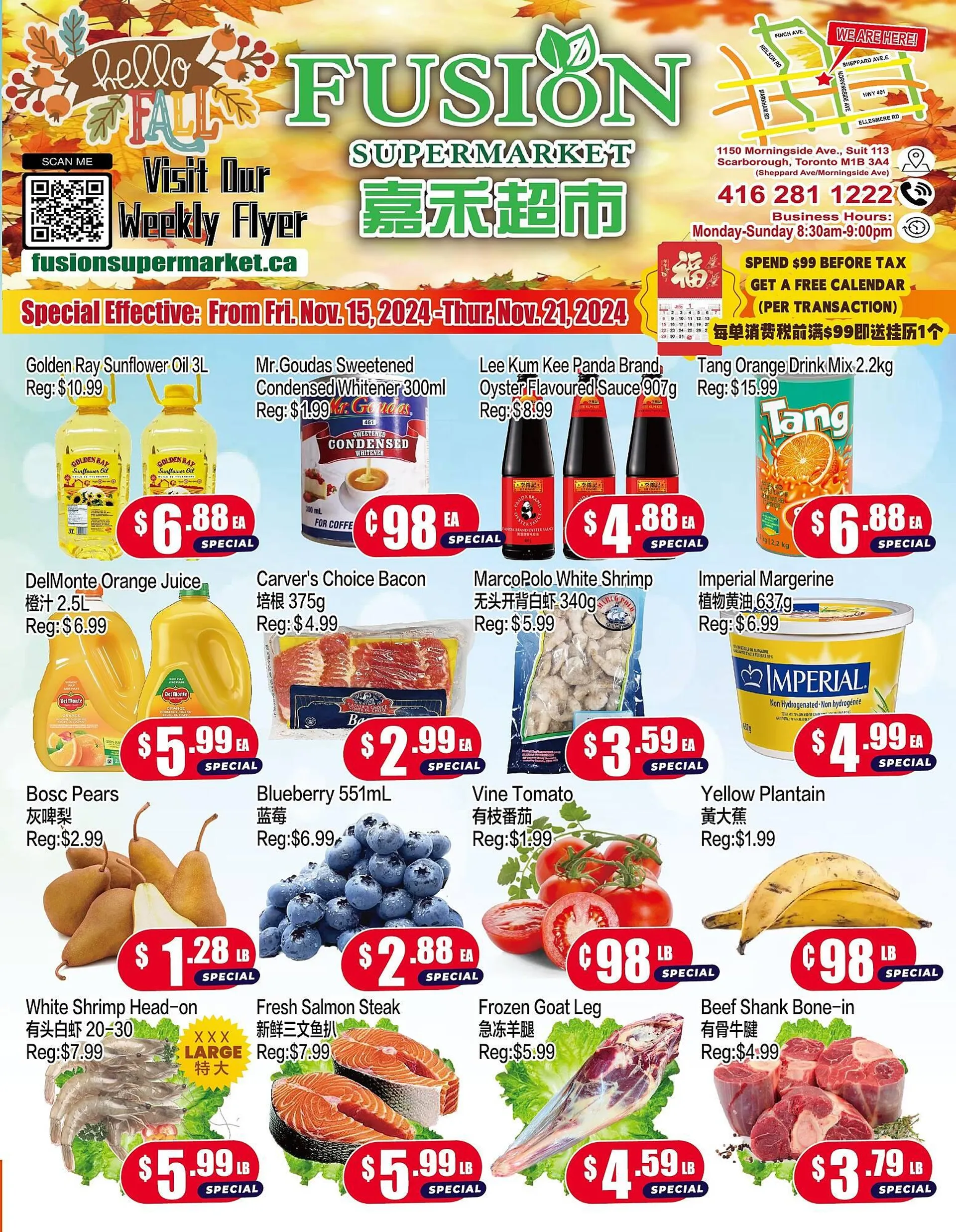 Fusion Supermarket flyer - 1