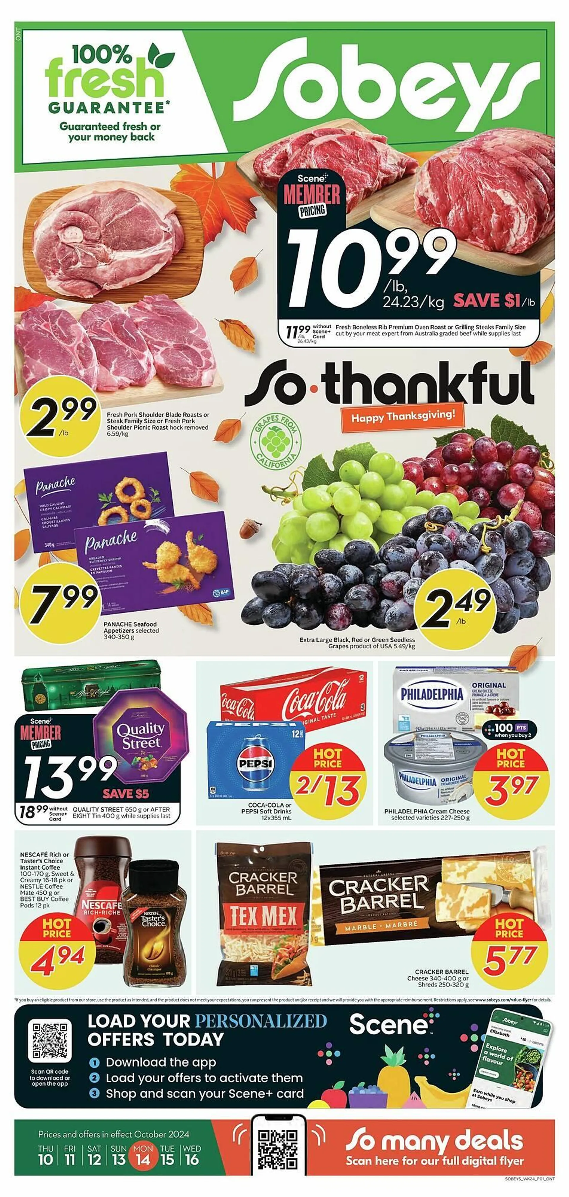 Sobeys flyer - 1