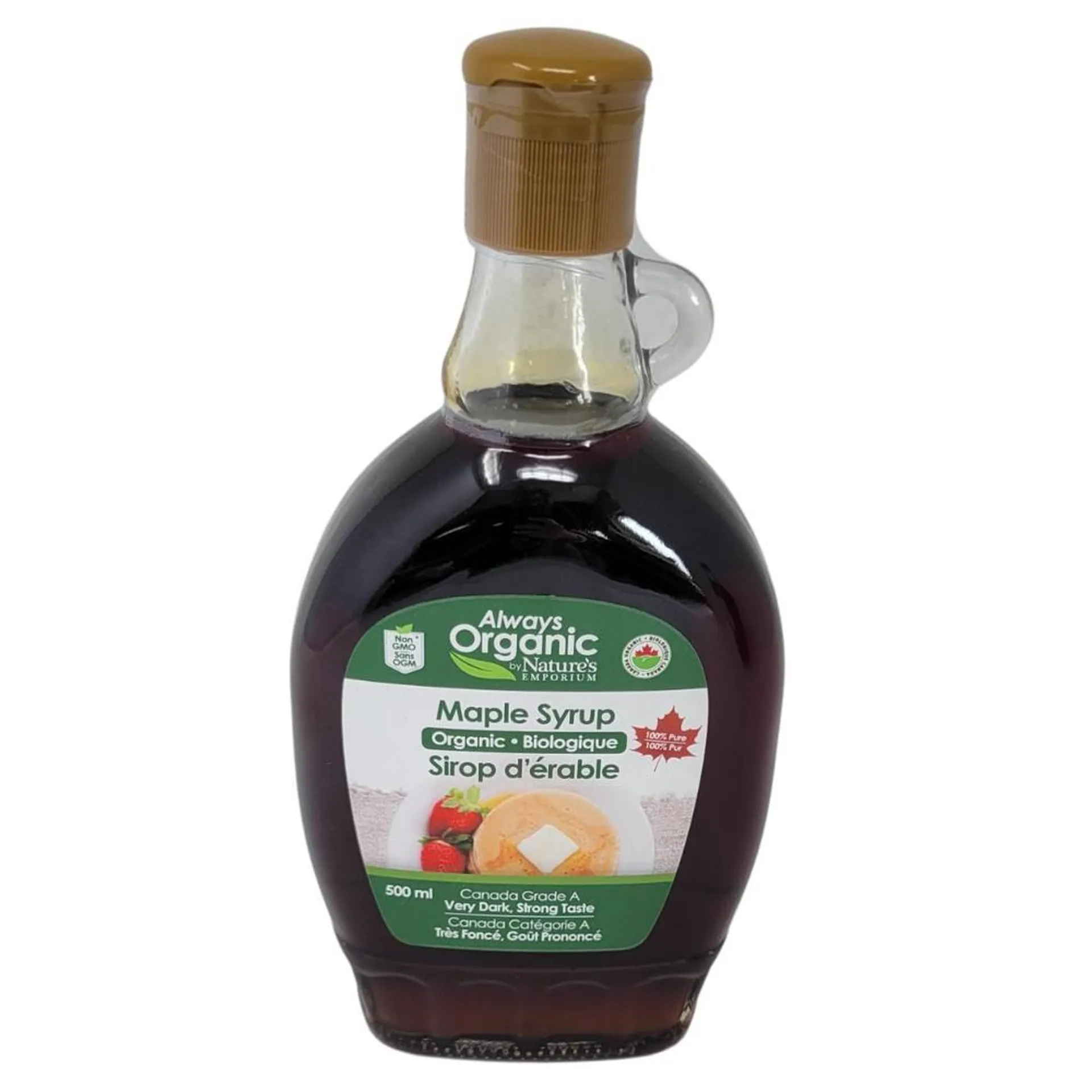 Always Organic Maple Syrup Very Dark Org 500ml