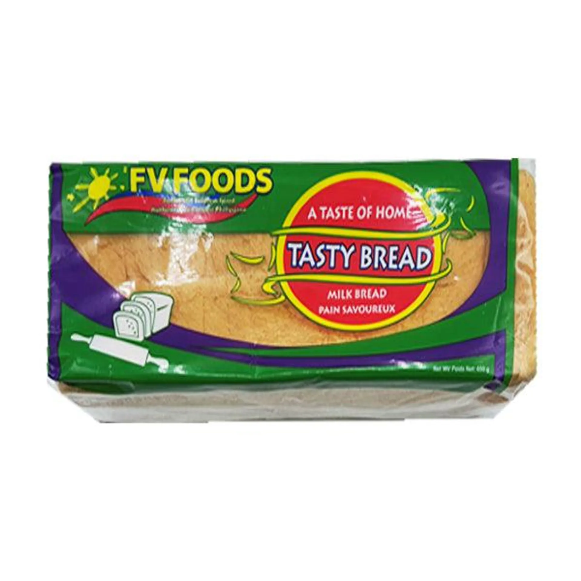 FV Foods Tasty Milk Bread 800g