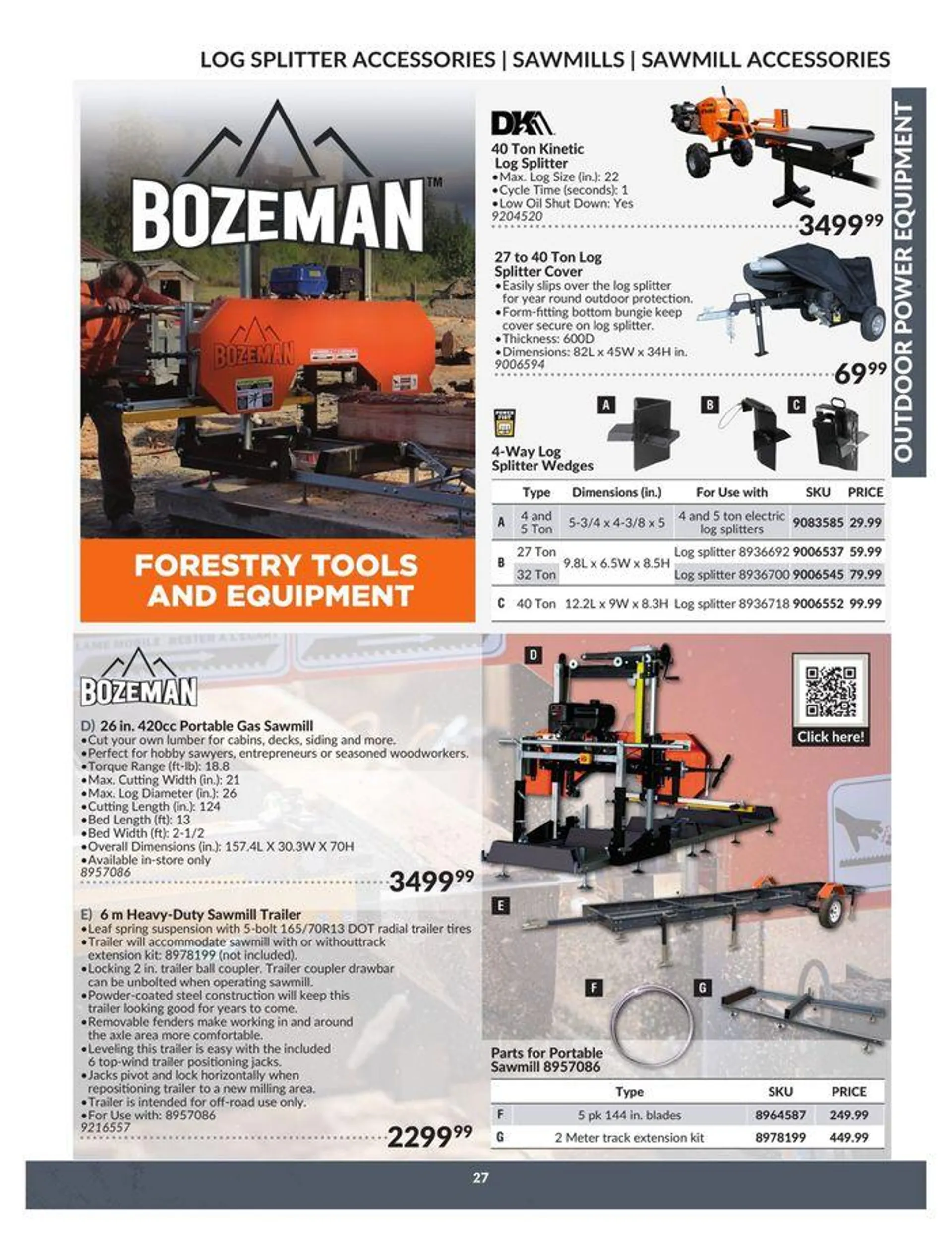 OUTDOOR POWER EQUIPMENT from April 23 to April 22 2025 - flyer page 27