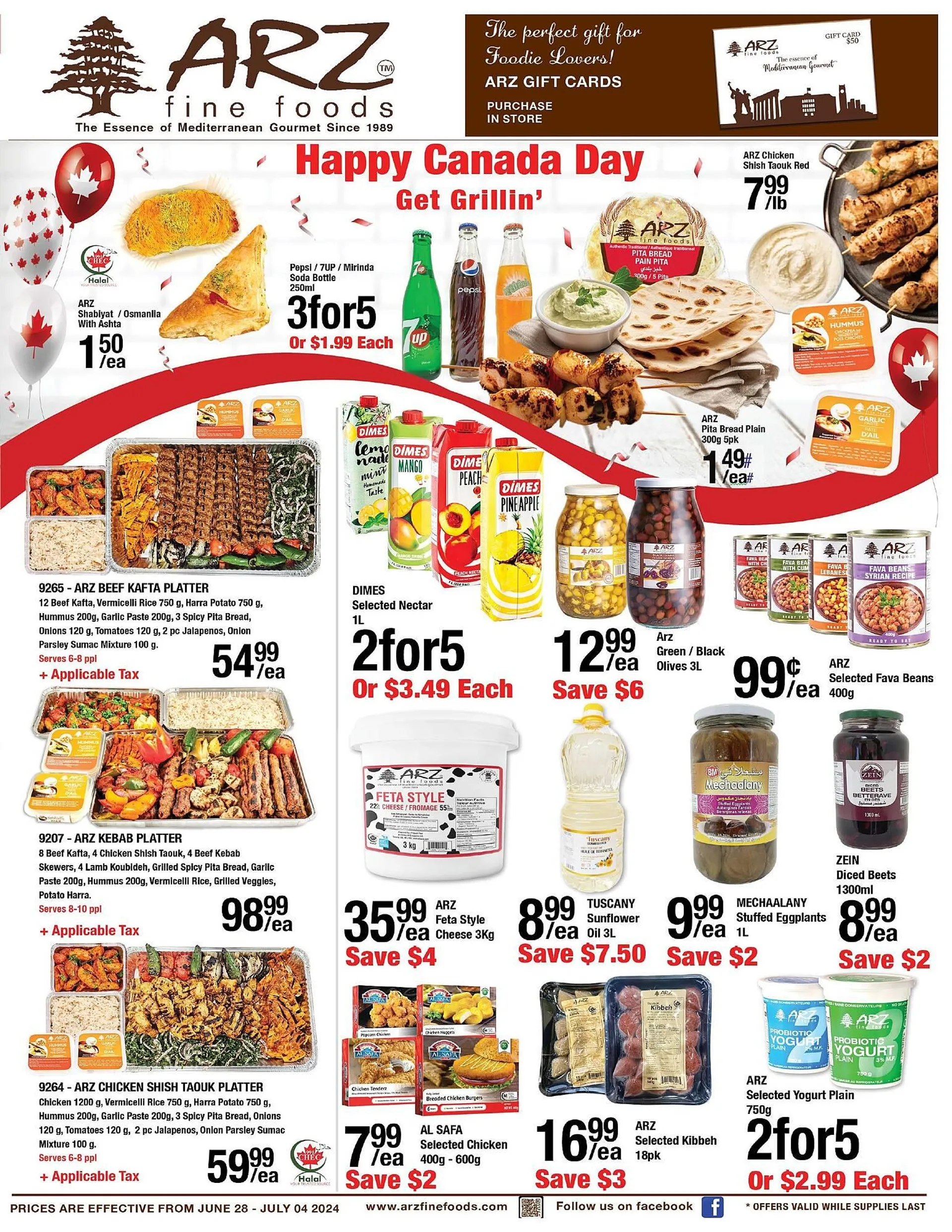 Arz Fine Foods flyer - 1