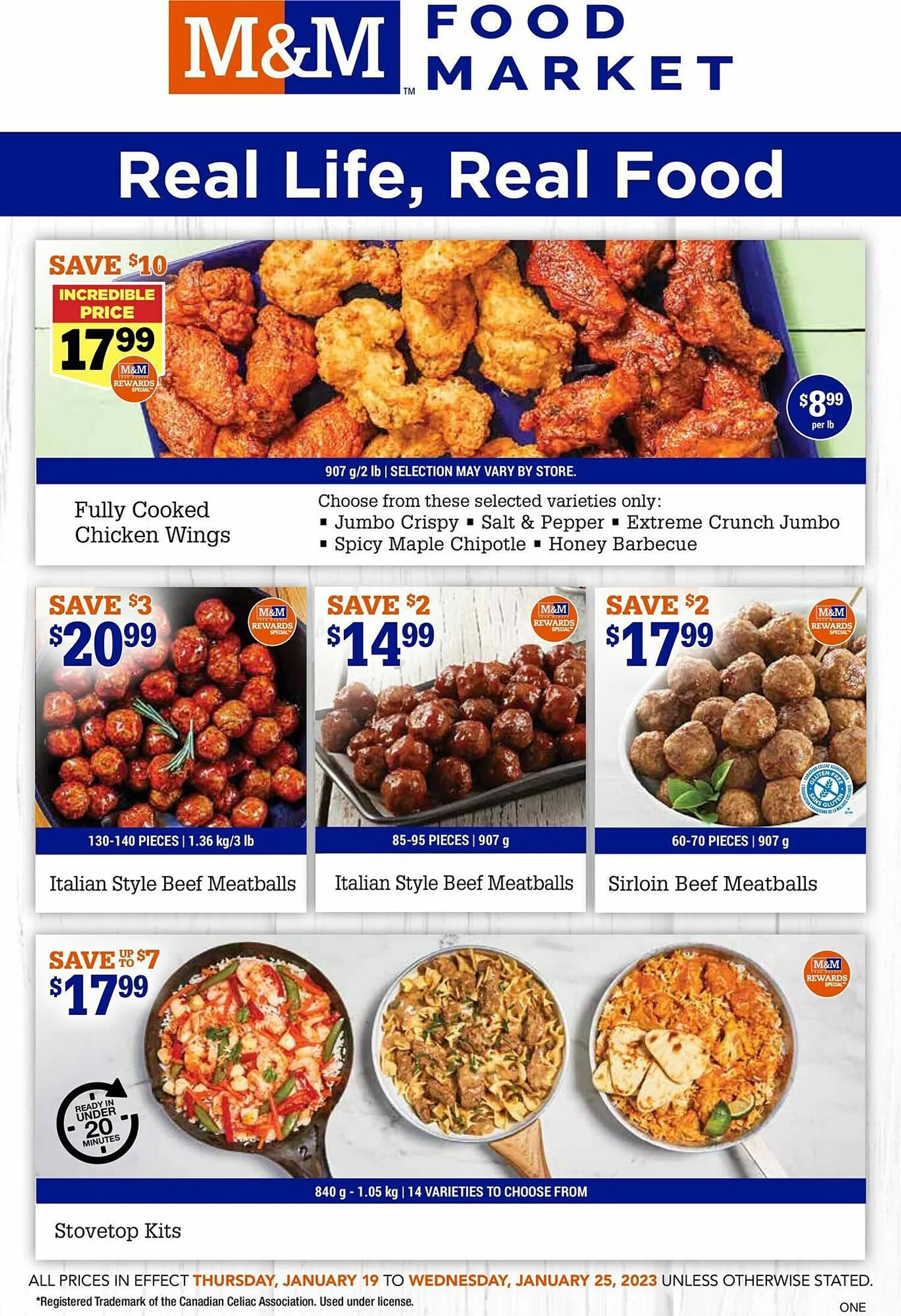 M & M Food Market flyer - 1