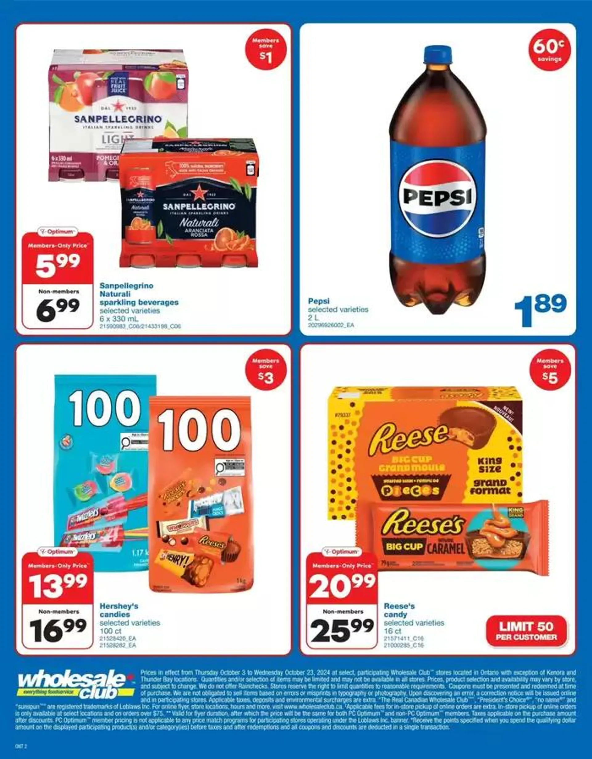 Wholesale Club Weekly ad from October 3 to October 23 2024 - flyer page 2