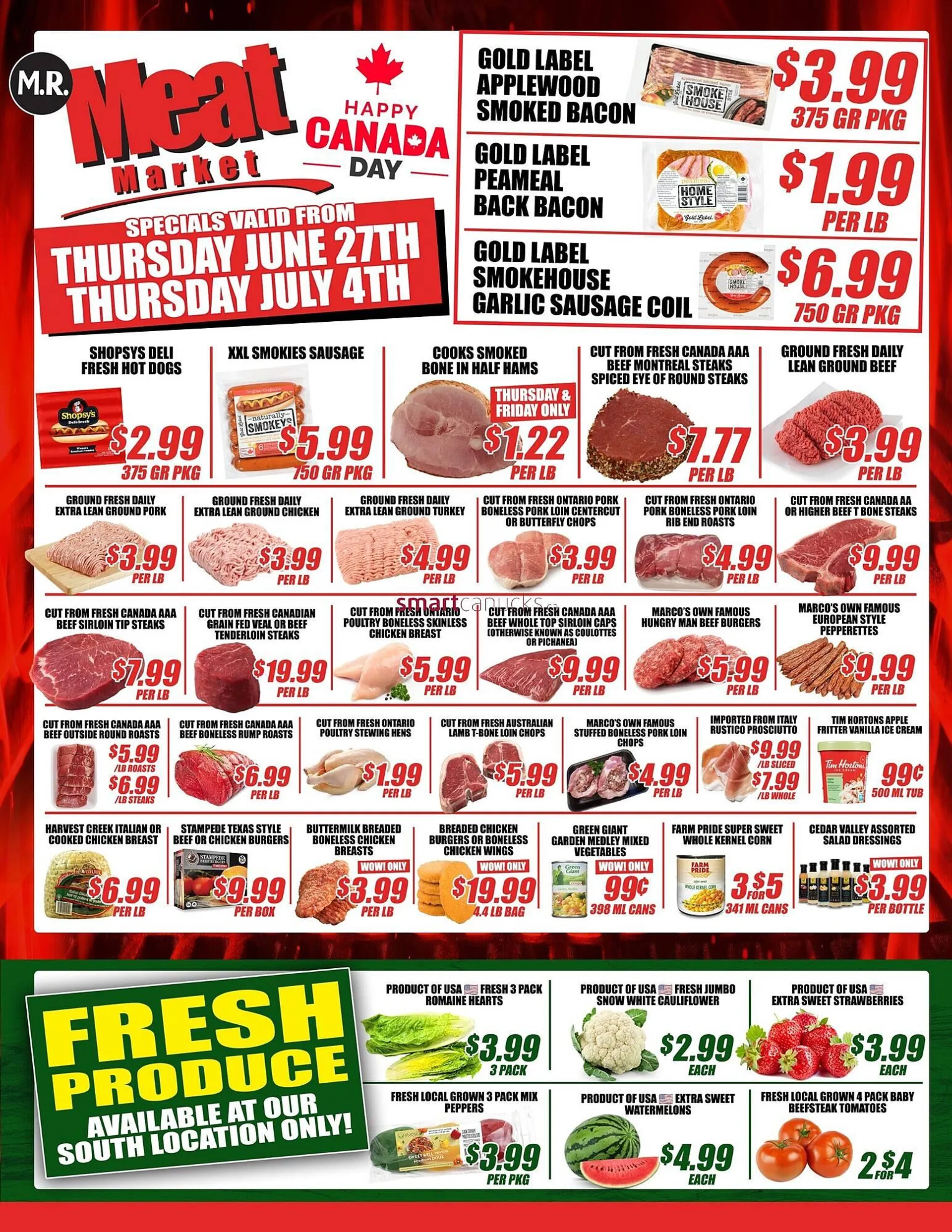 Mr. Meat Market flyer - 1