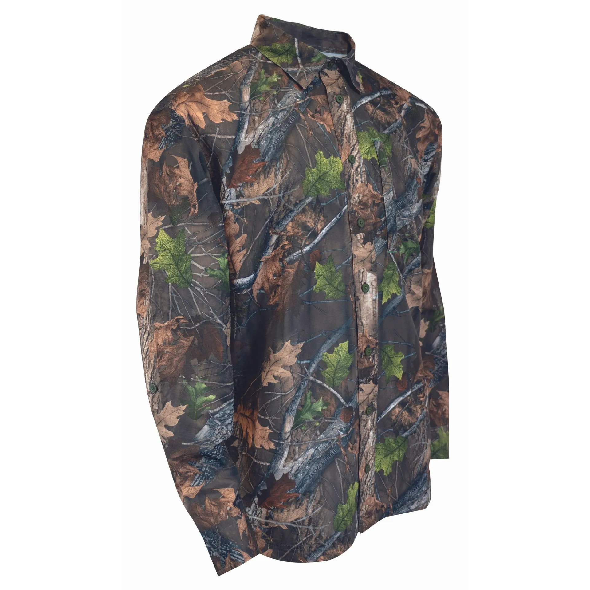 Chemise à manches longues camo - unisexe