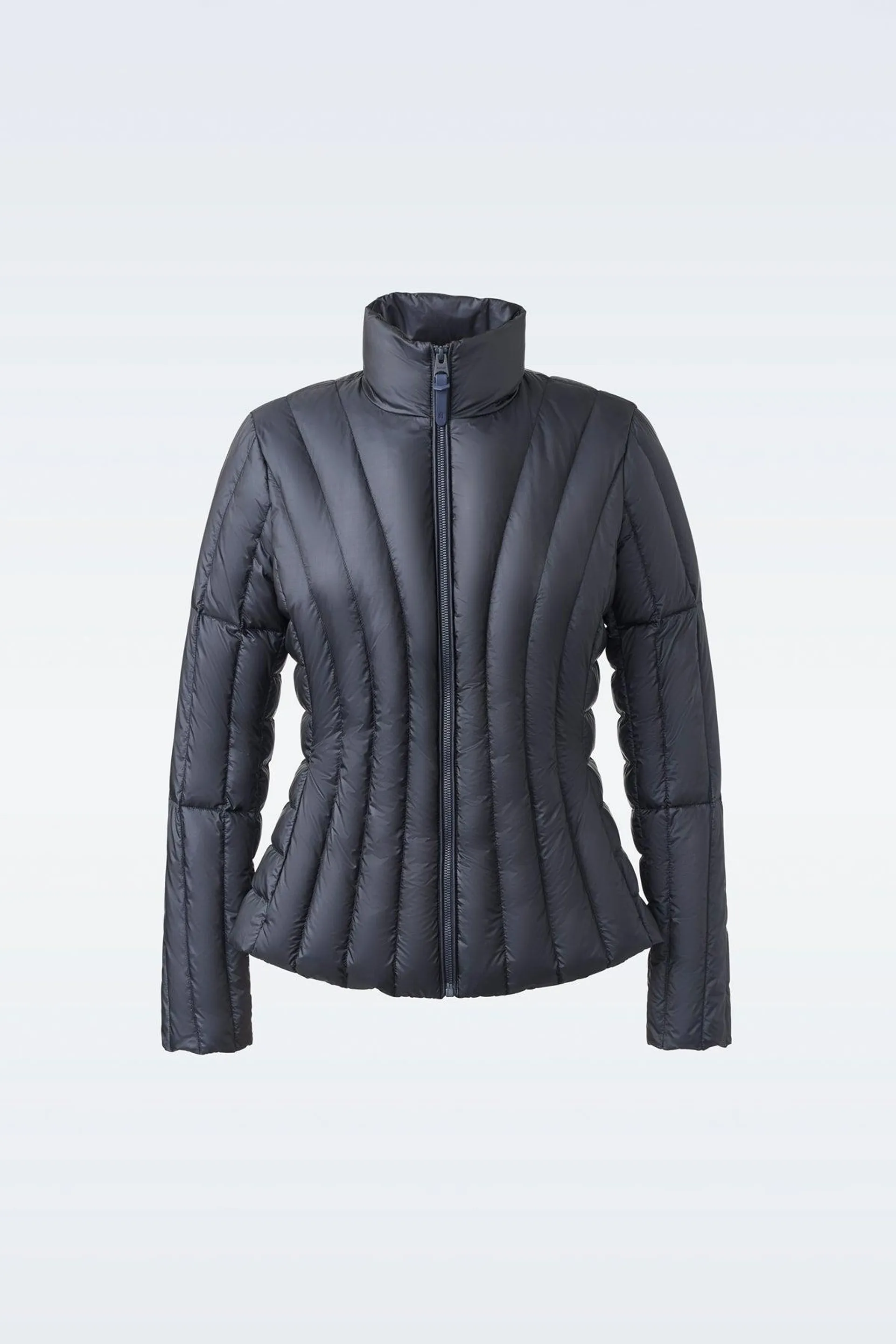LANY light down vertical quilted jacket